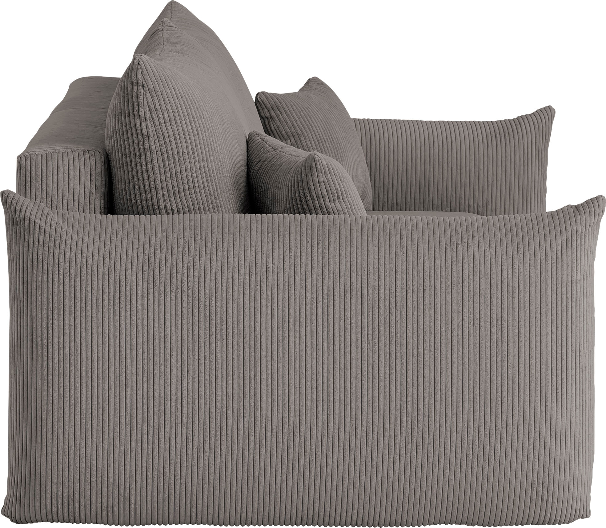 INOSIGN 3-Sitzer »MAVAS Schlafsofa mit Bettkasten«, ca.240/108cm (Liegefläche 212/145 cm), Cord, Chenille, Struktur