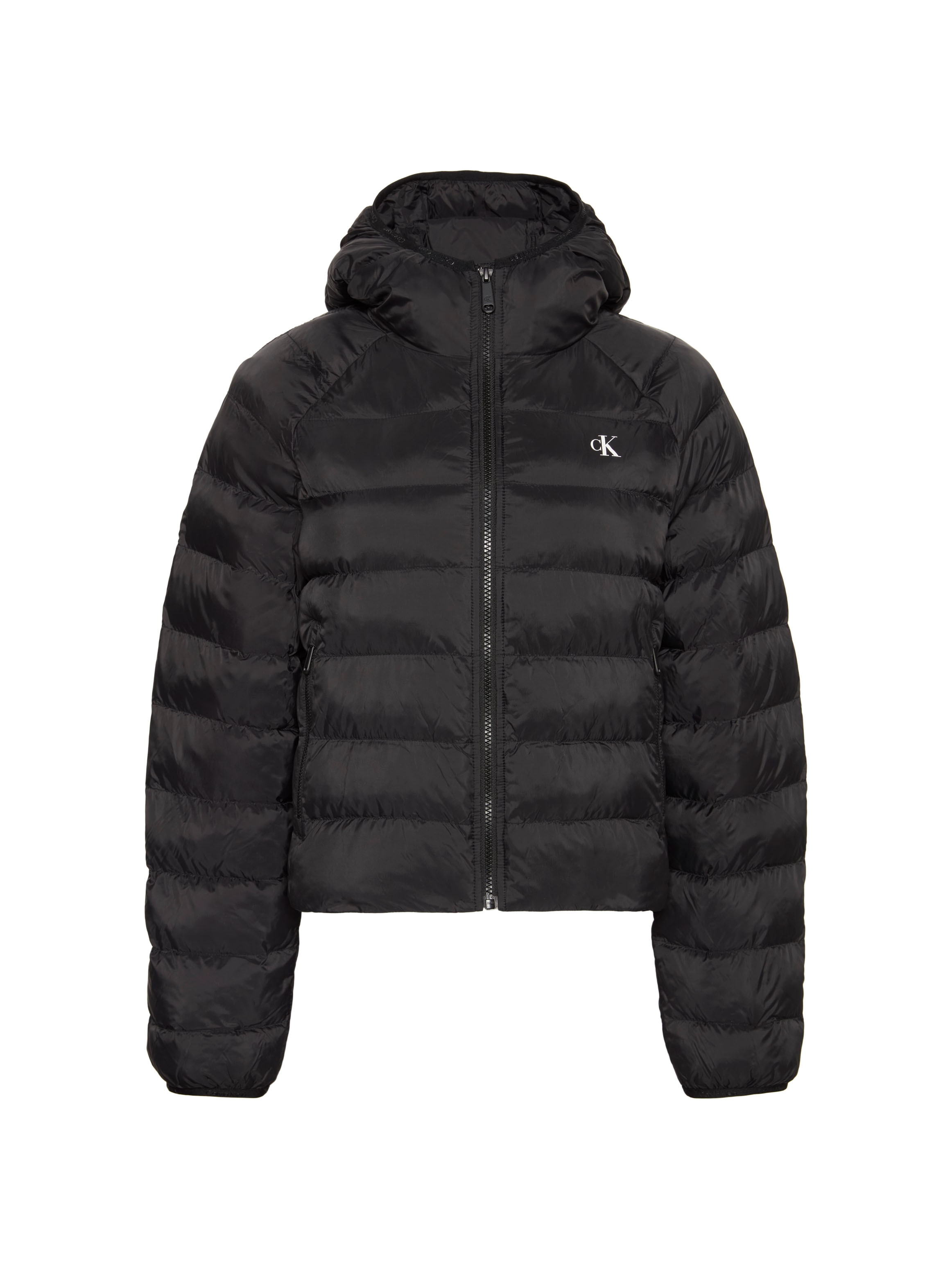 Calvin Klein Jeans Steppjacke »LGHTWGHT QLTD JCKT P« mit Kapuze Mit Rundhalsausschnitt