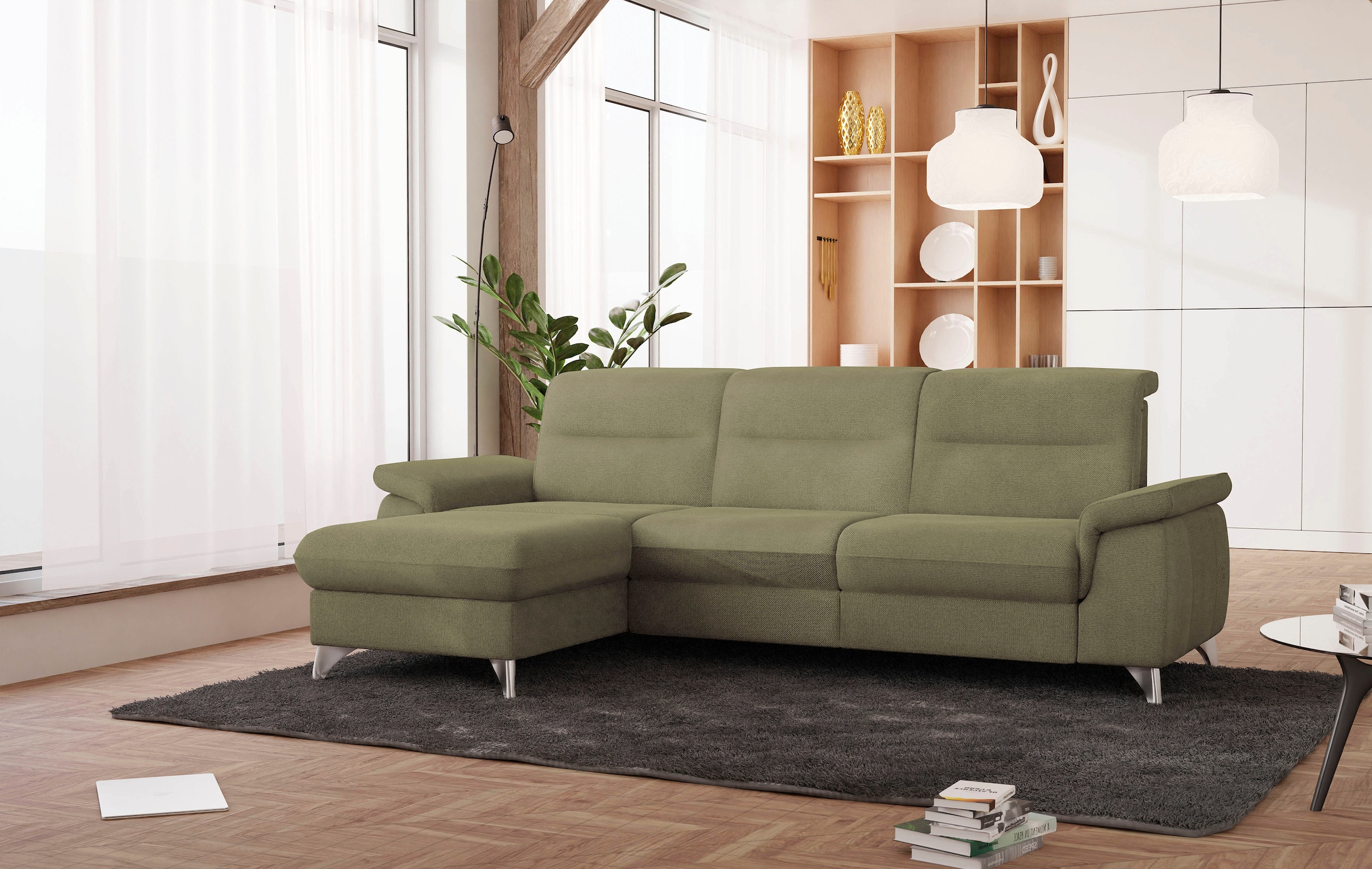 sit&more Ecksofa »Astoria L-Form«, wahlweise mit motorischer Relaxfunktion günstig online kaufen