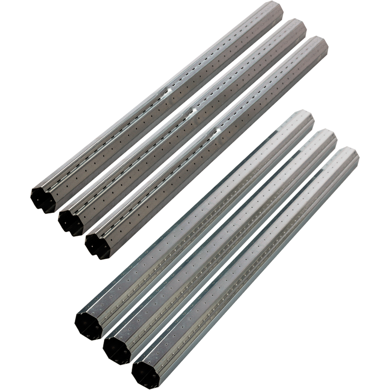 SCHELLENBERG Achtkantwelle »zum Aufwickeln eines Rollladens, Durchmesser 40 mm oder 60 mm« Set, 3 Stk. tlg. Rollladenwelle für Mini-, und...