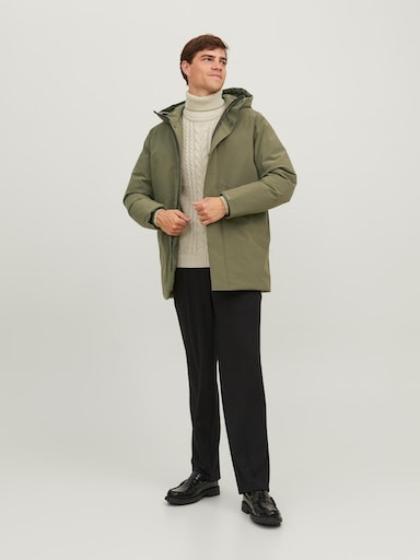 Jack & Jones Langjacke »JPRBLAKEEN PARKA SN«, mit Kapuze