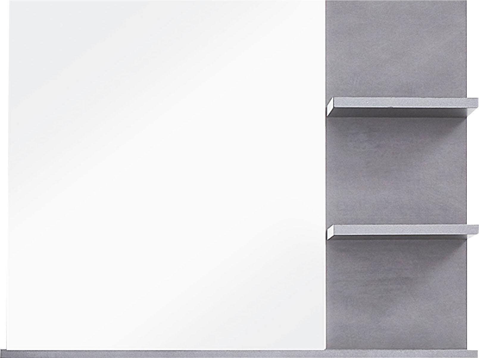 INOSIGN Badspiegel »Ilana«, Wandspiegel im modernen Industrial Style - Beleuchtung optional
