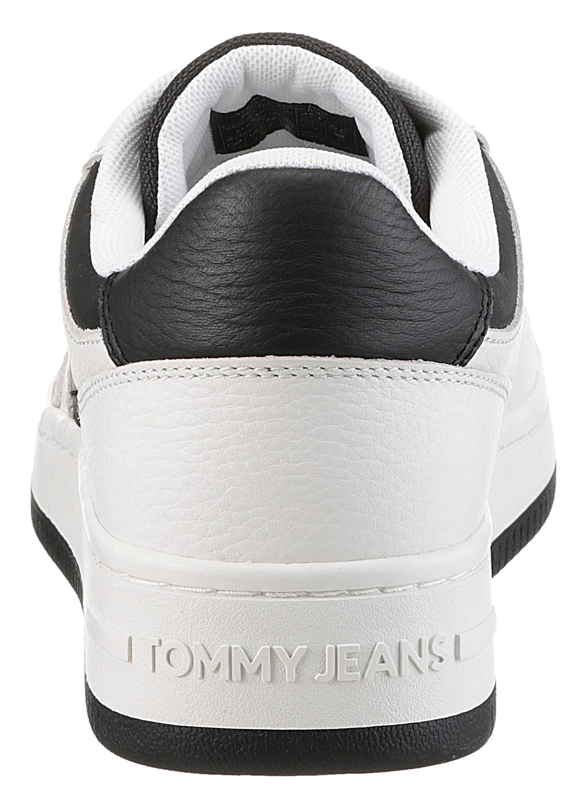 Tommy Jeans Sneaker »TJM RETRO BASKET CUPSOLE TUMBLE«, Freizeitschuh, Halbschuh, Schnürschuh mit gepolstertem Schaftrand
