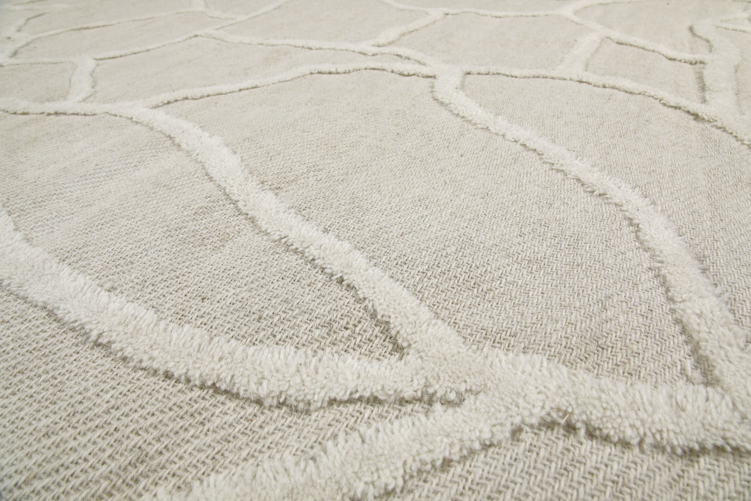 Wecon home Teppich »Hamptons TWENTYSIX«, rund, 10 mm Höhe, Kurzflor, Wohnzimmer, Schlafzimmer, elegant, robust, Mosaik Design