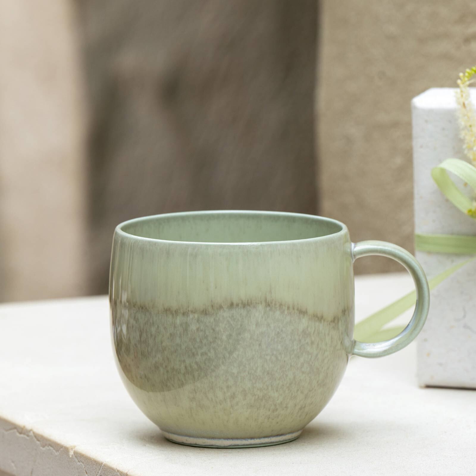 like. by Villeroy & Boch Becher »Henkelbecher Perlemor Alga 290 ml 6er Set günstig online kaufen