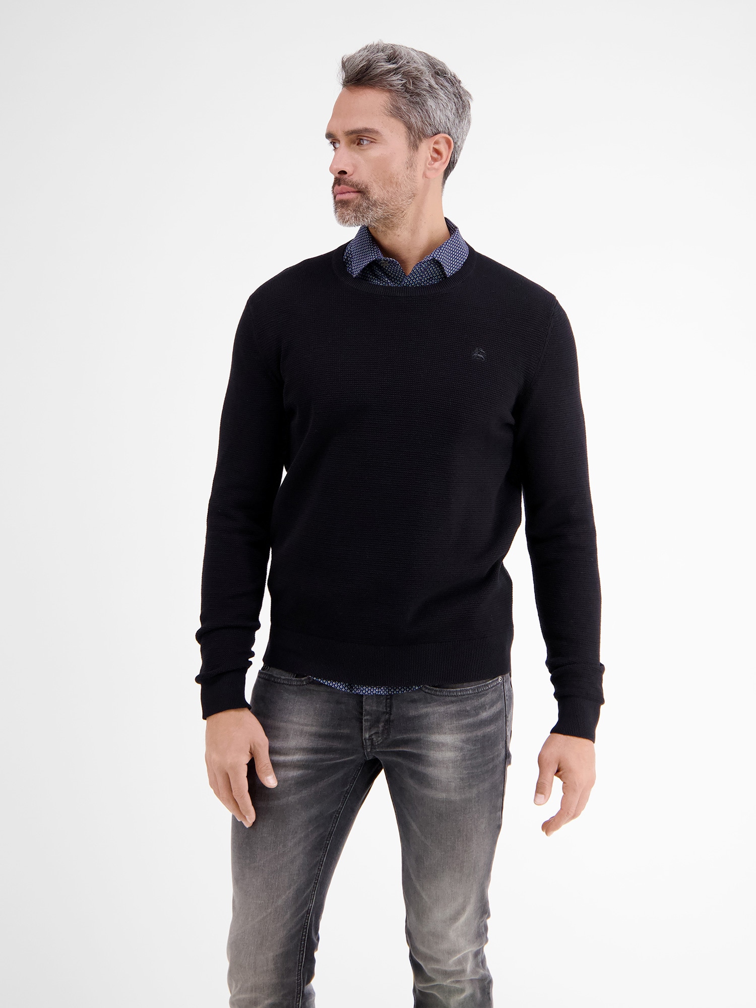 LERROS Strickpullover »LERROS Basic Strickpullover«