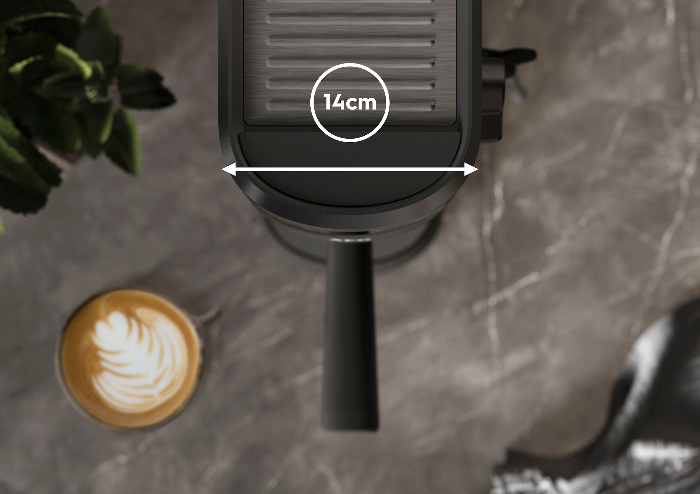 AEG Espressomaschine »Gourmet 6 EC6-1-6BST«, Korbfilter, Siebträger