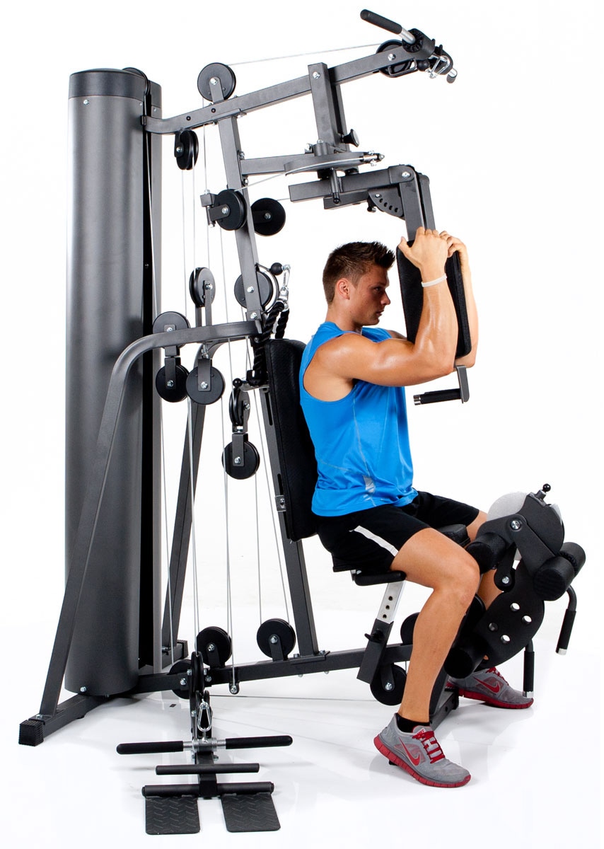 Finnlo by Hammer Kraftstation »Autark 1500«, 1 Gewichtsblöcke, (Butterflystange, Latzug, Ruderfunktion und mehr), multifunktionale Fitnessstation, max. Trainingsgewicht 100 kg