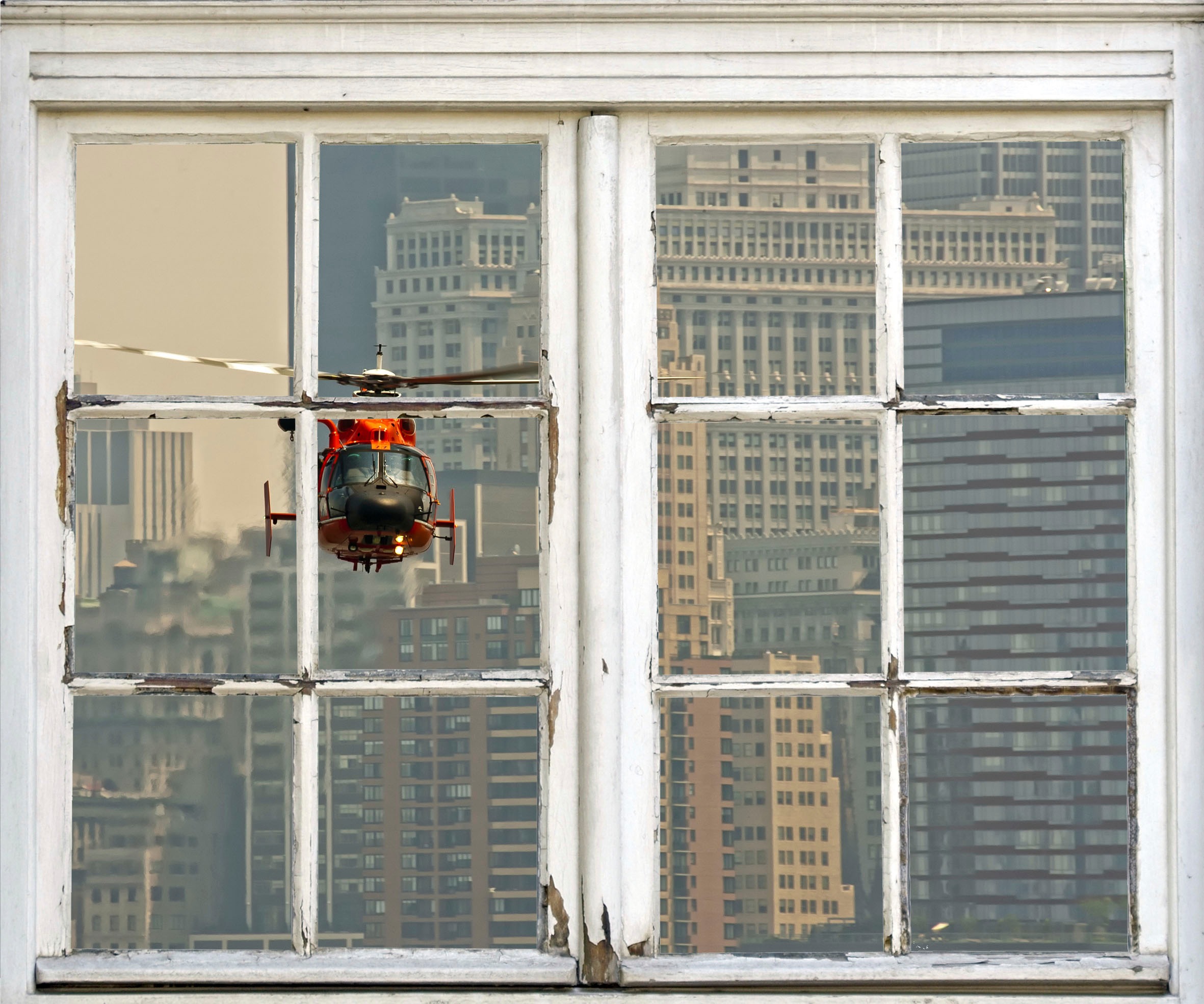 queence Wandsticker »Hubschrauber«, Wandsticker, Wandbild, selbstklebend, Hubschrauber, New York