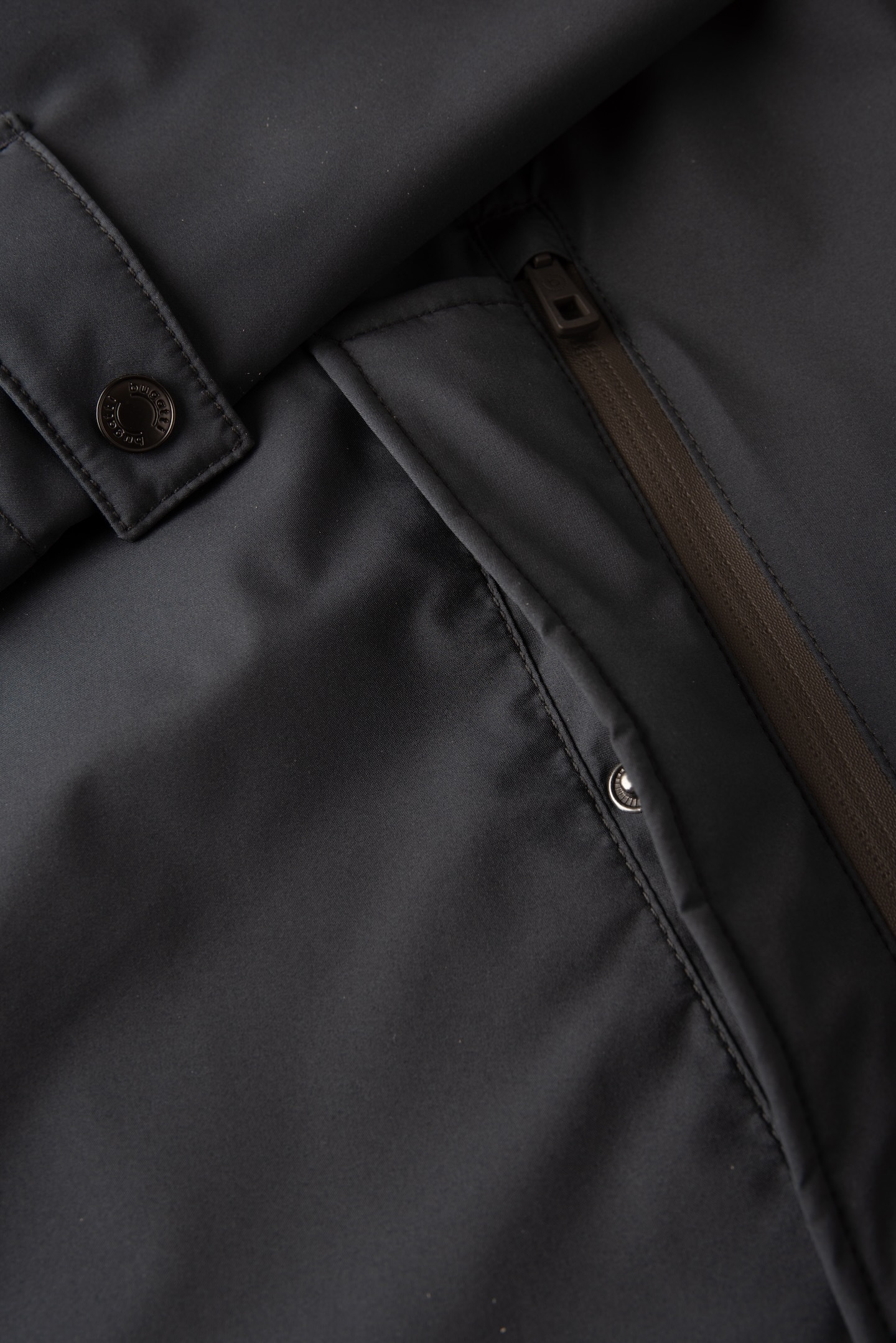 bugatti Langjacke, mit Kapuze, mit abnehmbarer Kapuze