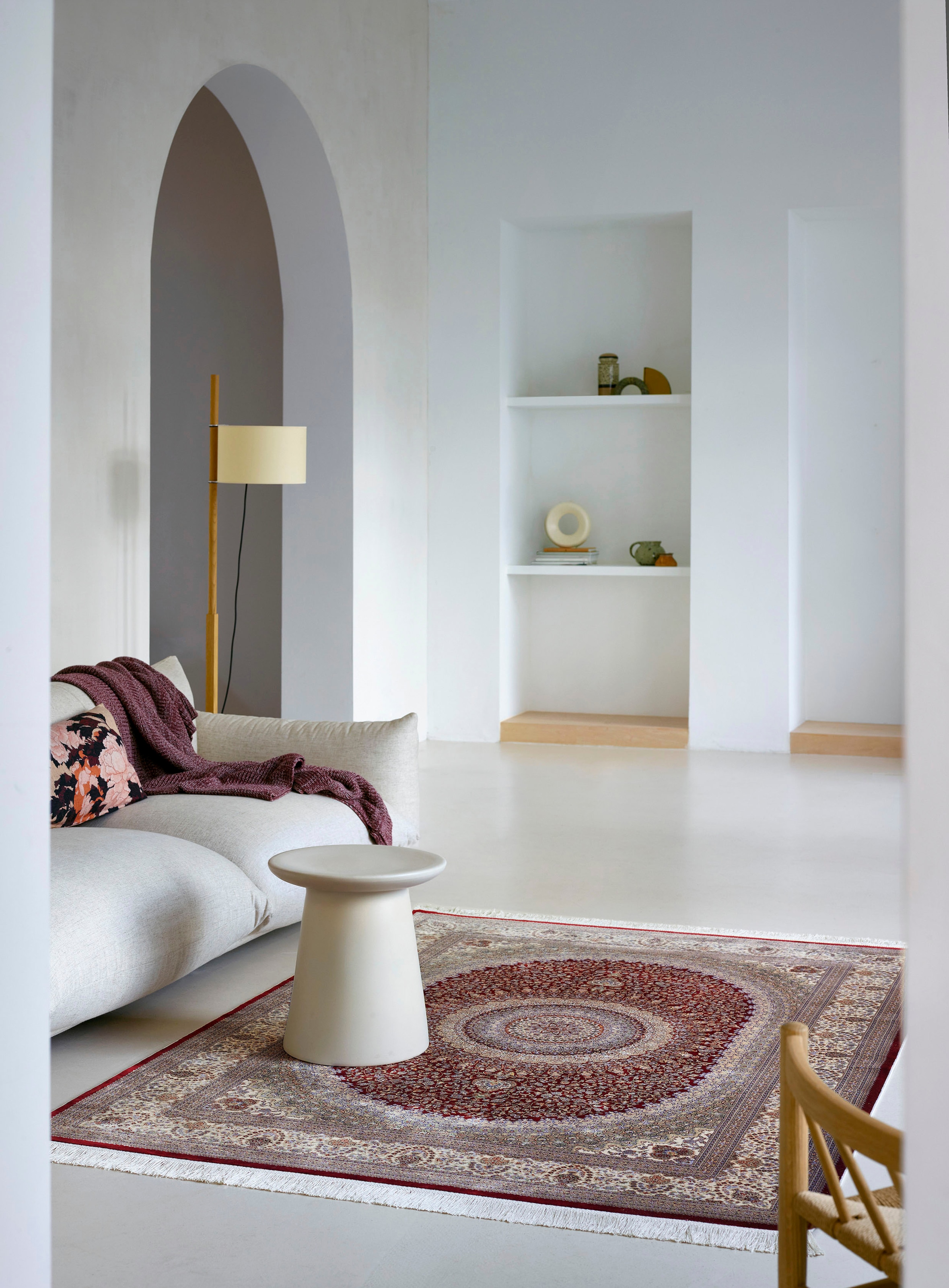 Wecon home Teppich »Täbriz«, rechteckig, 5 mm Höhe, Wohnzimmer, Orient Design