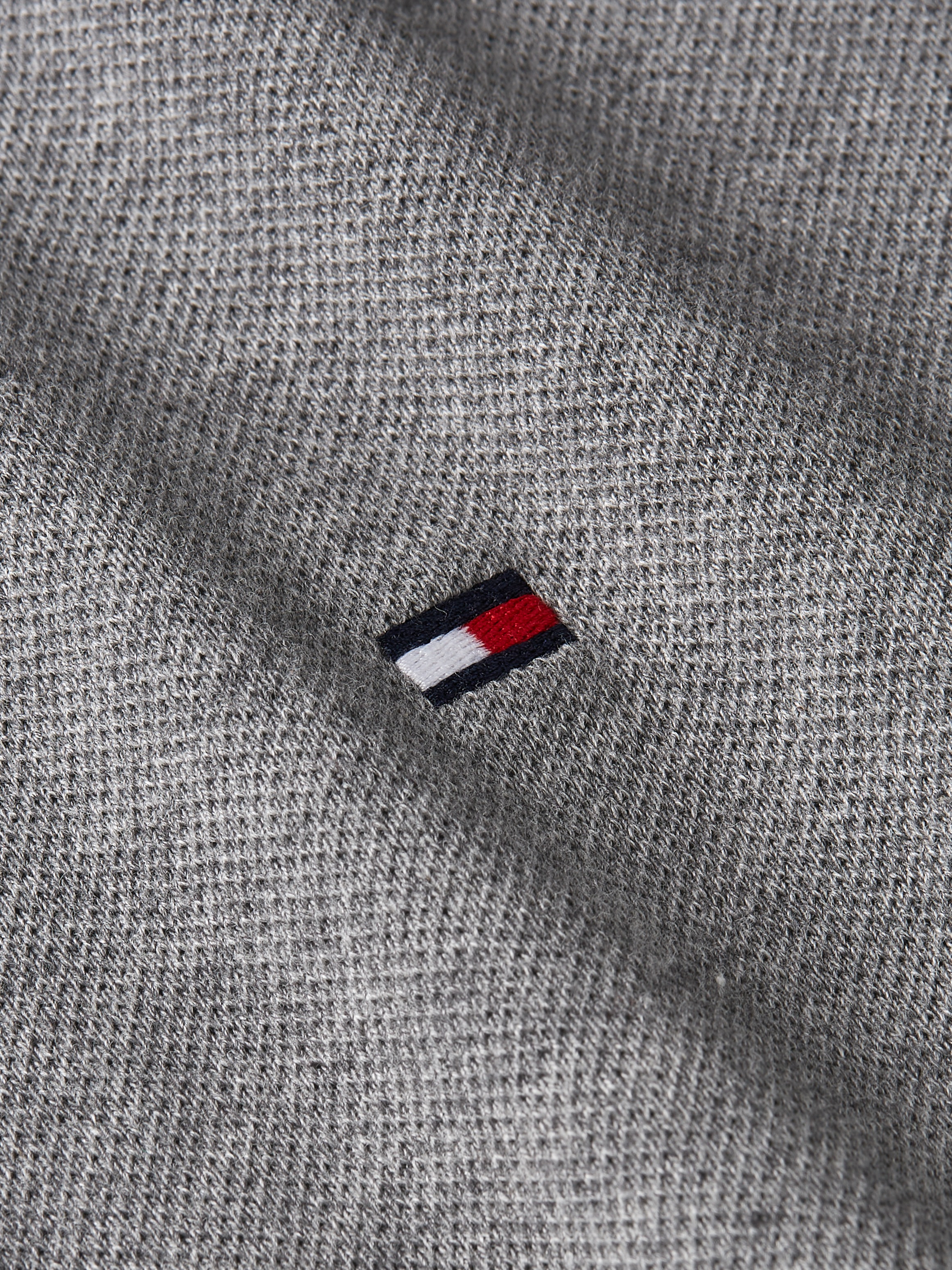 Tommy Hilfiger Poloshirt »1985 REGULAR POLO mit Kontraststreifen und Knopfleiste«, unifarben, sportlich, regular fit, Baumwollmix, Polokragen