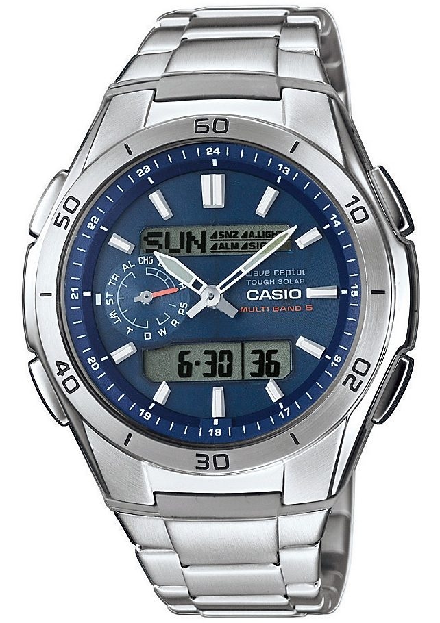 Casio Funk Funkchronograph »WVA-M650D-2AER«, Solar