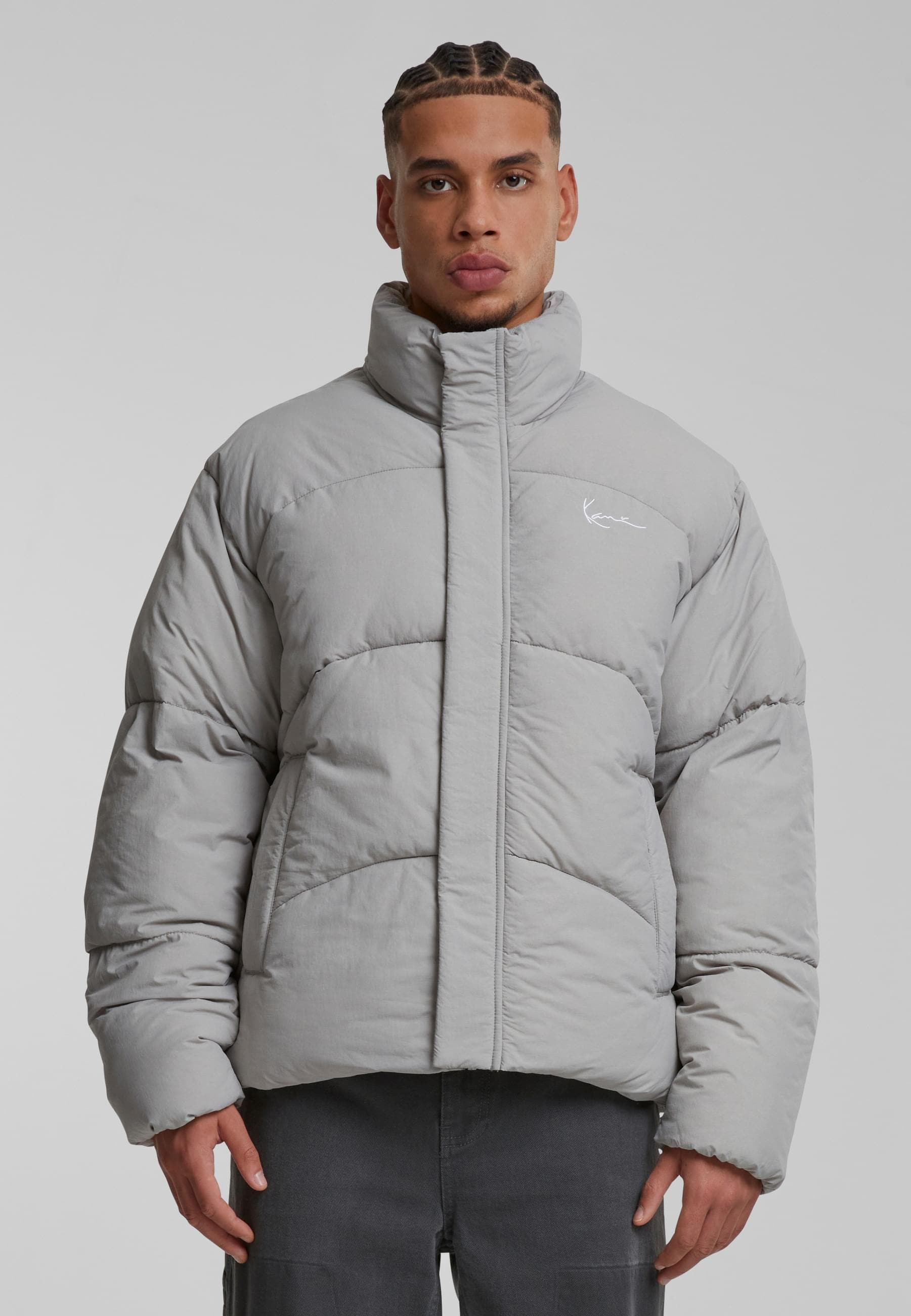 Karl Kani Winterjacke »Karl Kani Karl Kani Small Signature Puffer Jacket« 1 Stk. tlg. ohne Kapuze