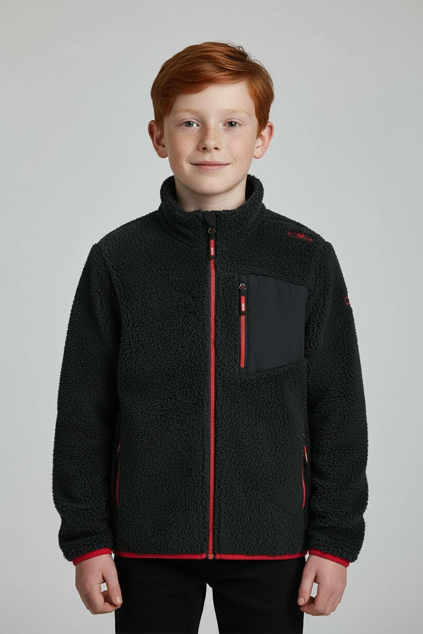 CMP Fleecejacke 1 Stk. tlg. sportlicher Stil, atmungsaktiv, mit Reißverschluss