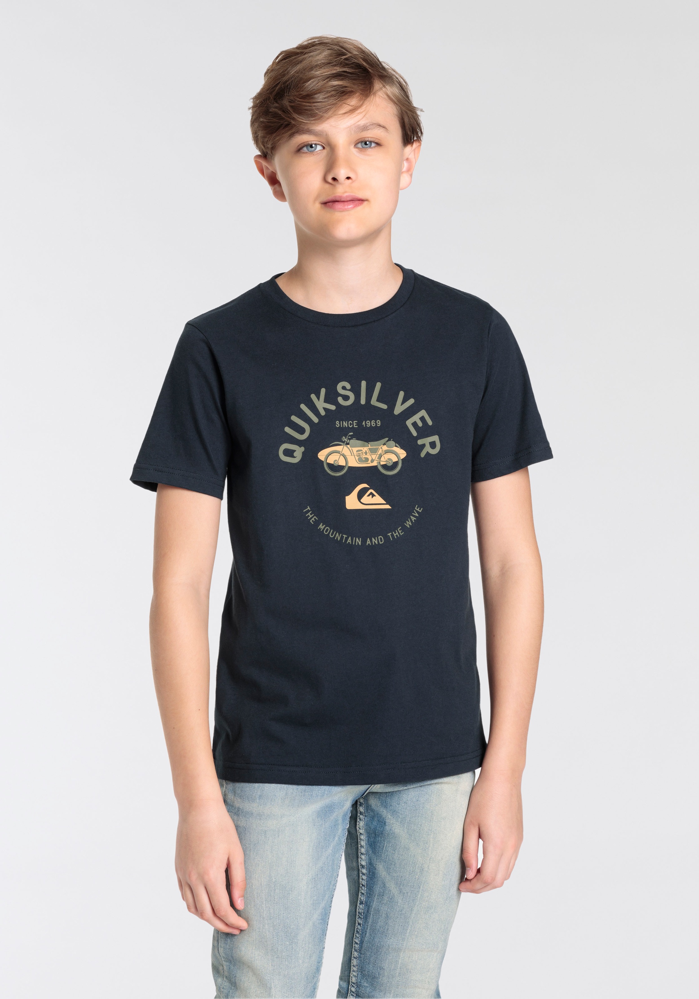 Quiksilver T-Shirt »GETTIN AIR SHORT SLEEVE TEE PACK YOUTH« Packung, 2 Stk. für Kinder