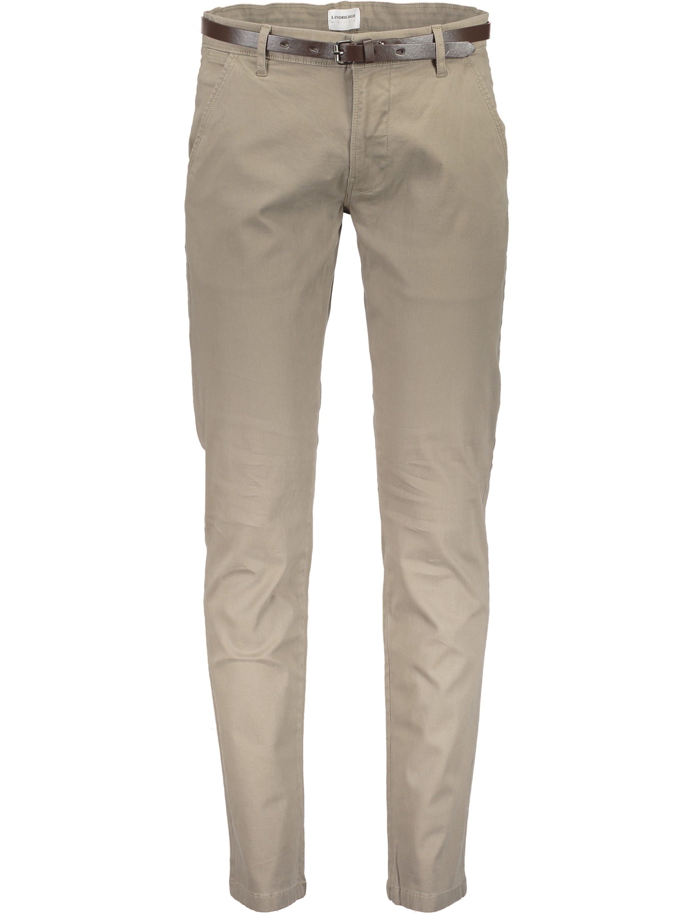 LINDBERGH Chinohose, (2 tlg.), mit Gürtel und Stretch