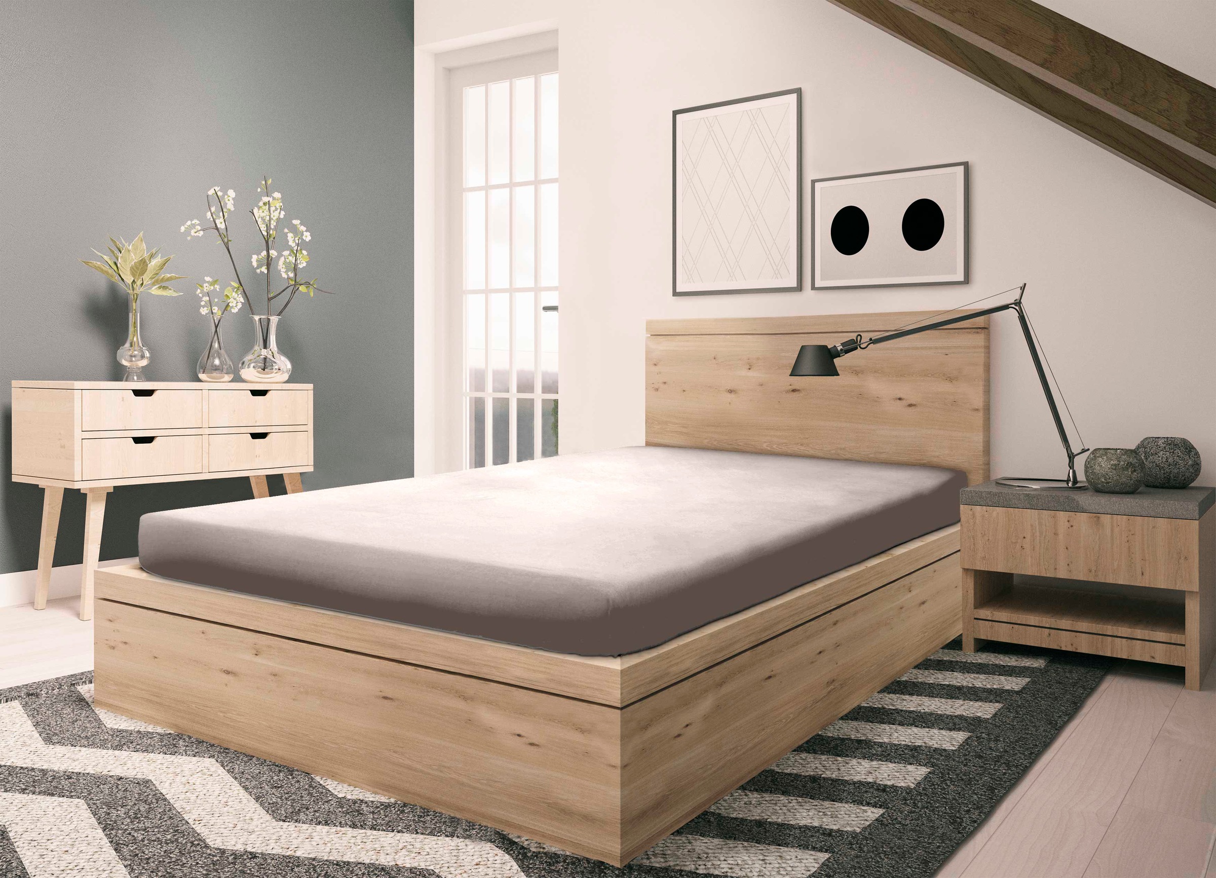 SETEX Spannbettlaken »Feinbiber in Gr. 70x140, 90x200, 140x200 oder 180x200 günstig online kaufen