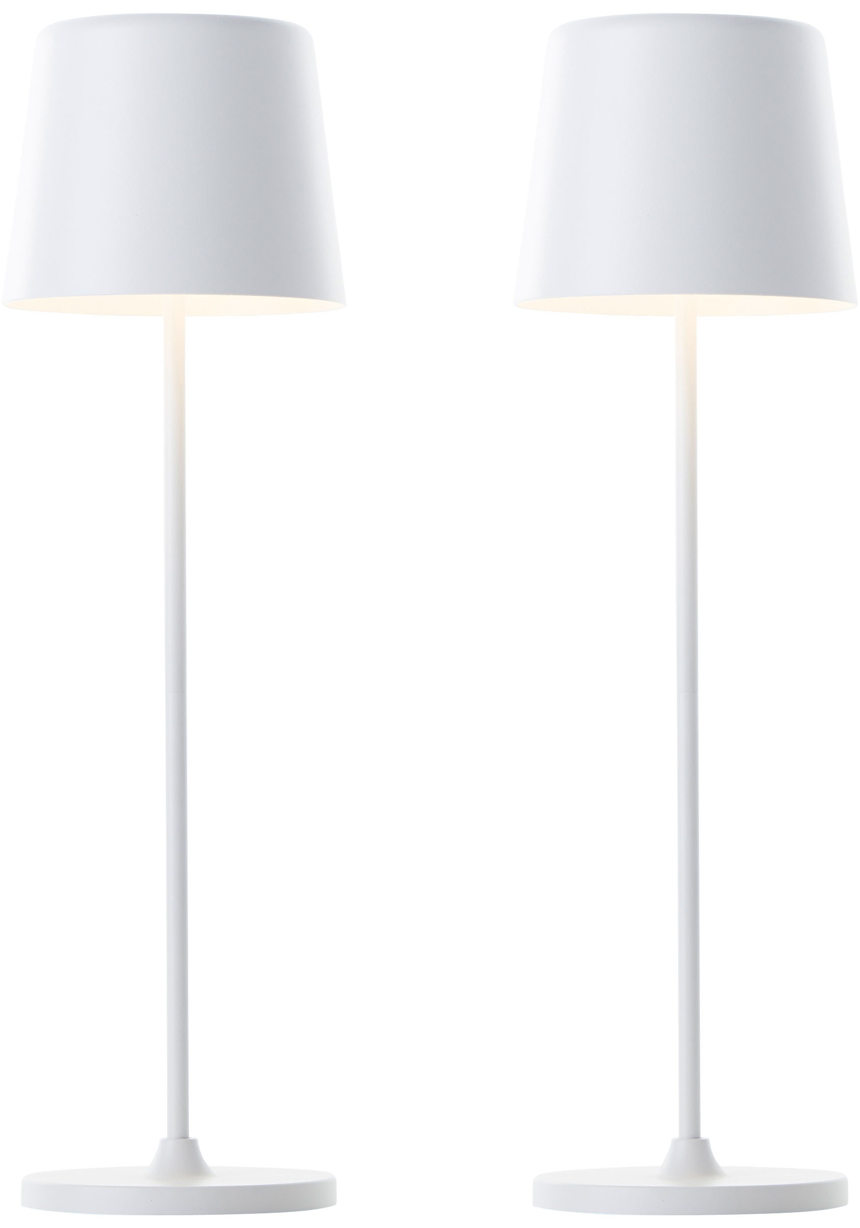 Brilliant LED Tischleuchte »Kaami - mobile LED Außen Tischlampe 2er-Set«, 3 günstig online kaufen