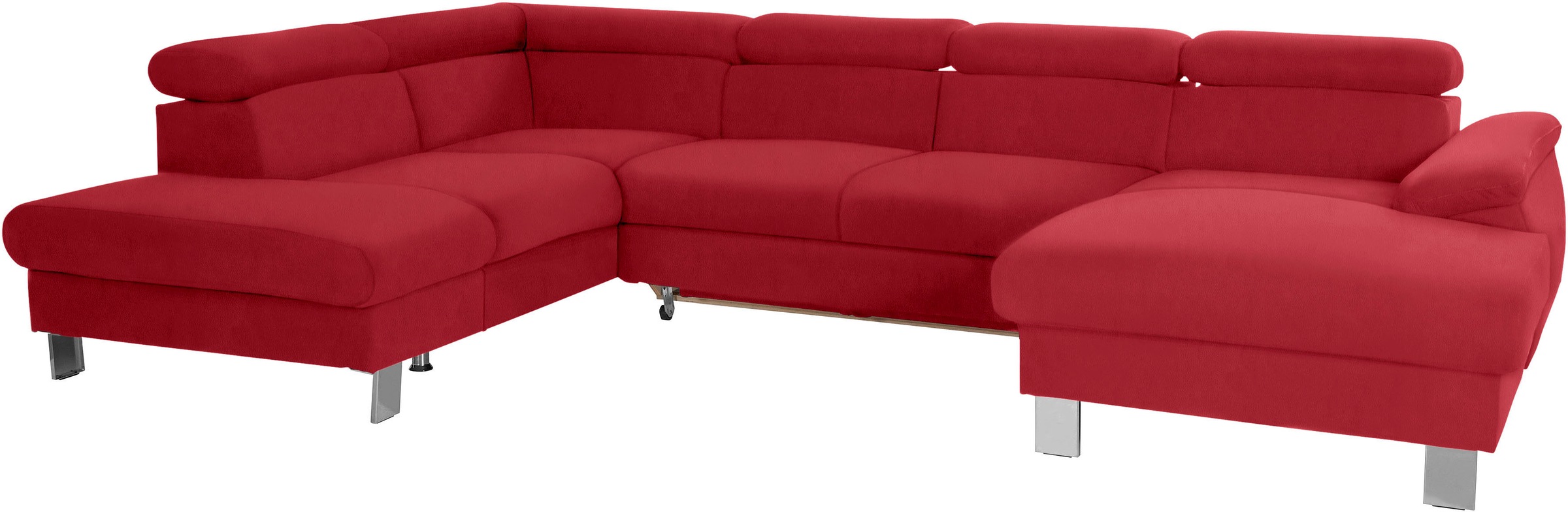 COTTA Wohnlandschaft »Komaris U-Form, B: 320 cm« mit Kopfteilverstellung, o günstig online kaufen