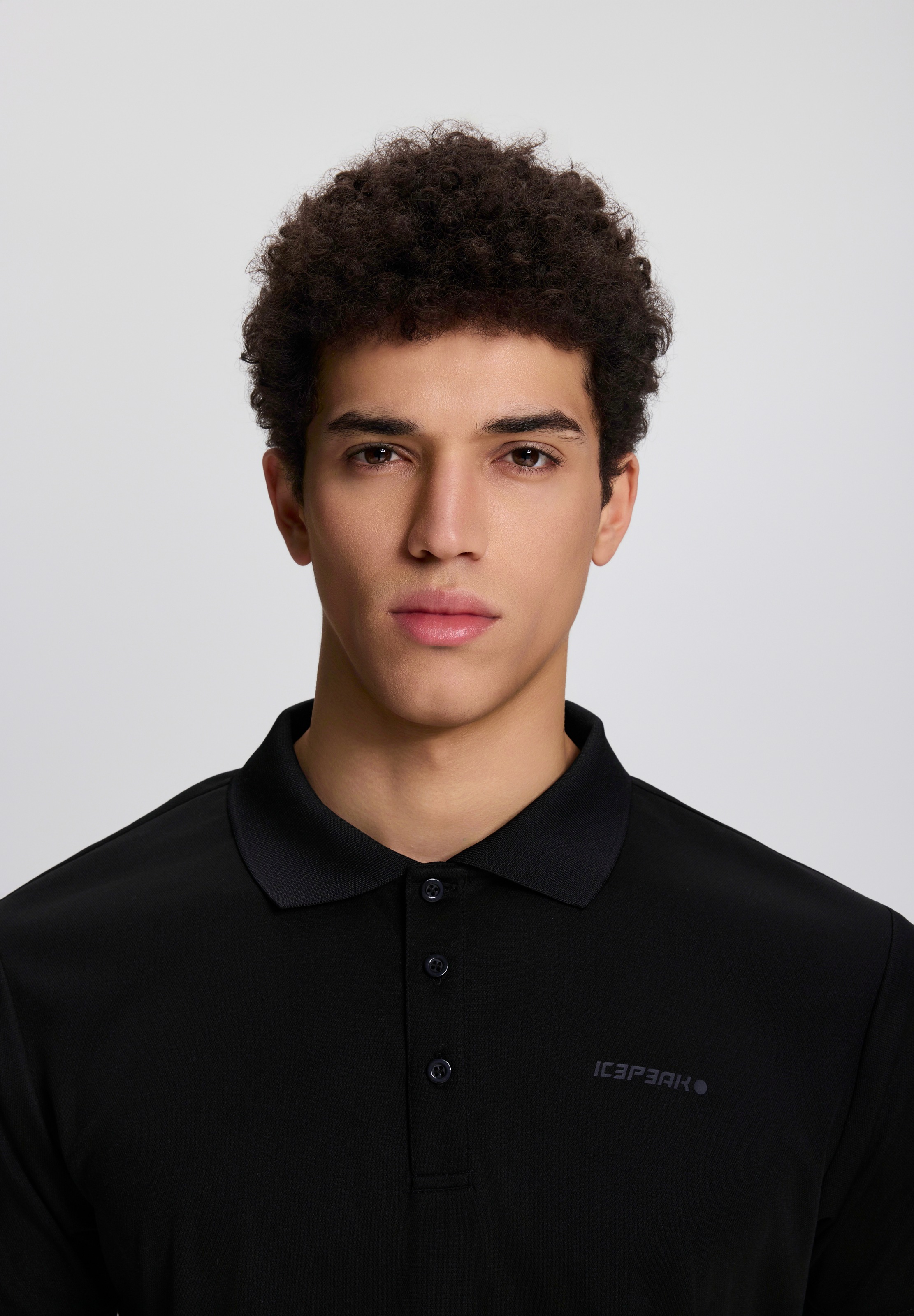 Icepeak Poloshirt »H POLOSHIRT BELLMONT« sportlicher Schnitt, Polokragen mit Knopfleiste