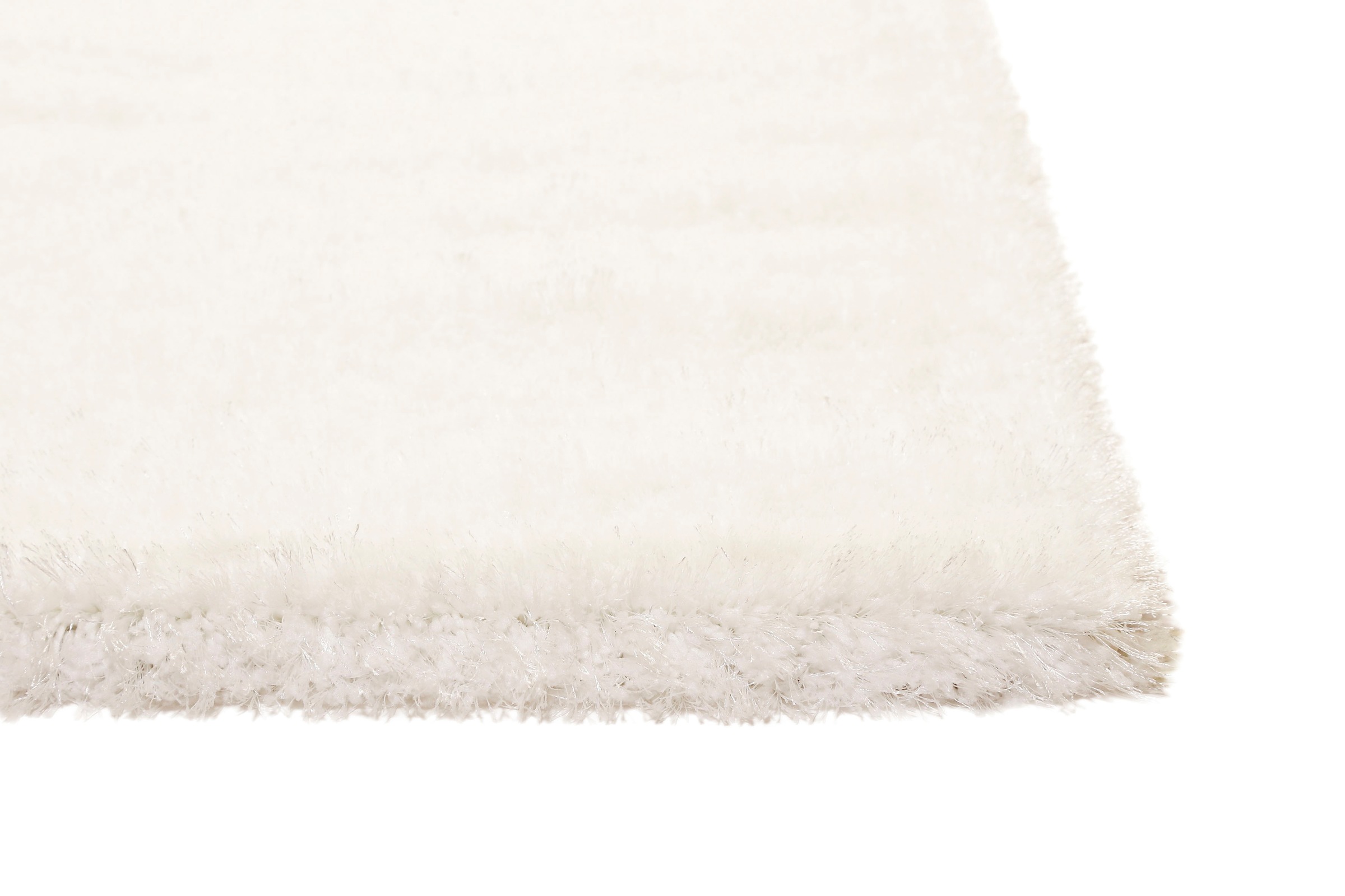 Wecon home Basics Hochflor-Teppich »Ella«, rund, 40 mm Höhe, Wohnzimmer
