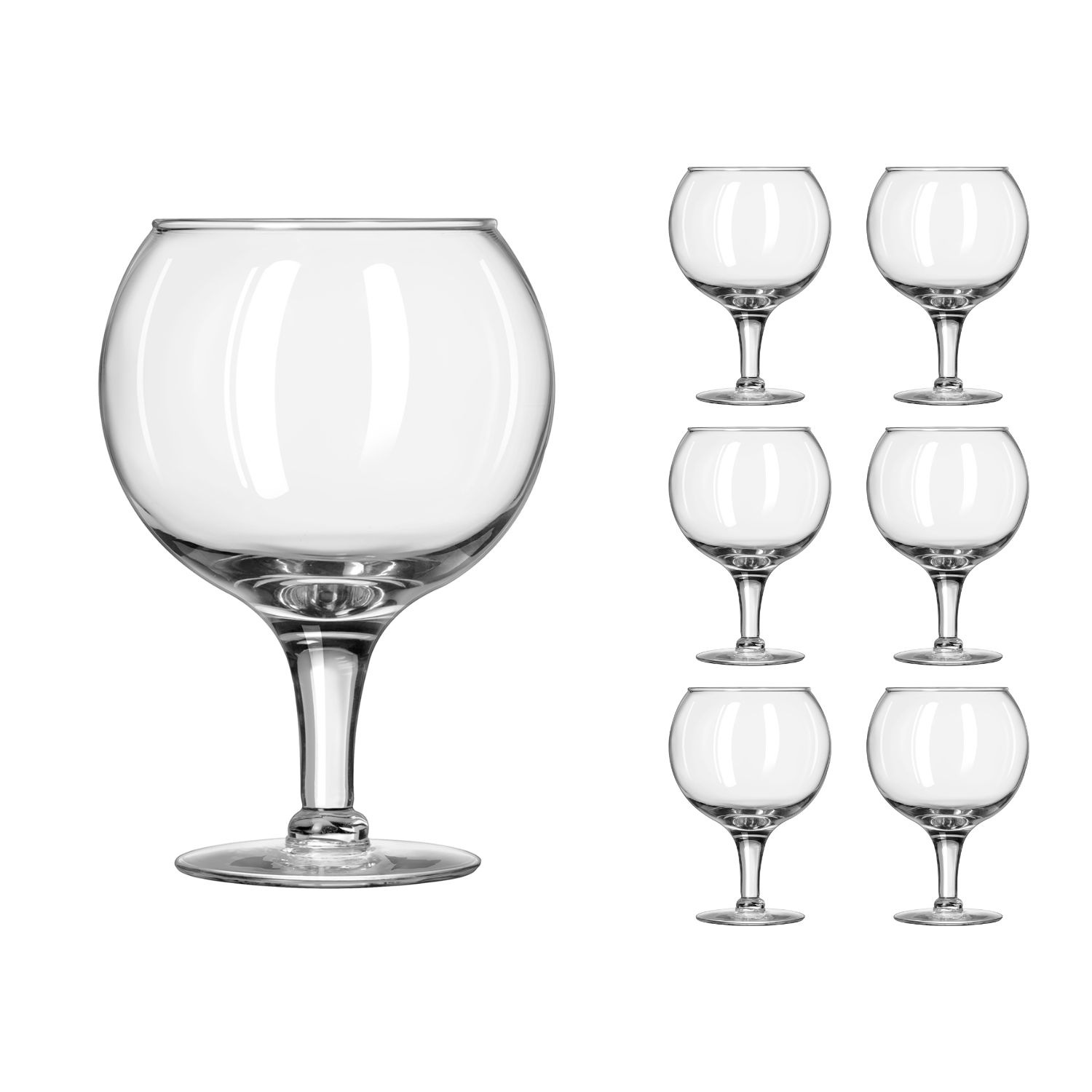 LIBBEY Bierglas »SUPER STEMS« 6er Set, H: 22, Ø: 16, 1600 ml