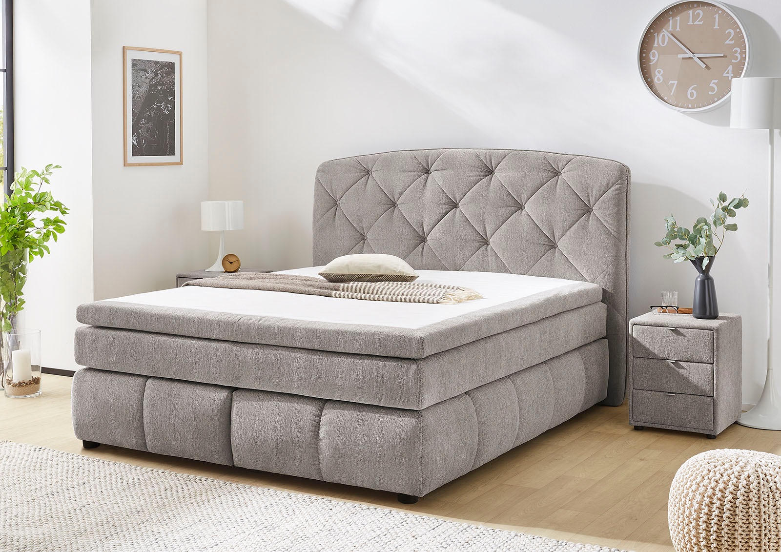 Jockenhöfer Gruppe Boxspringbett »Mila erhältlich in der Größe 180x200cm«, günstig online kaufen