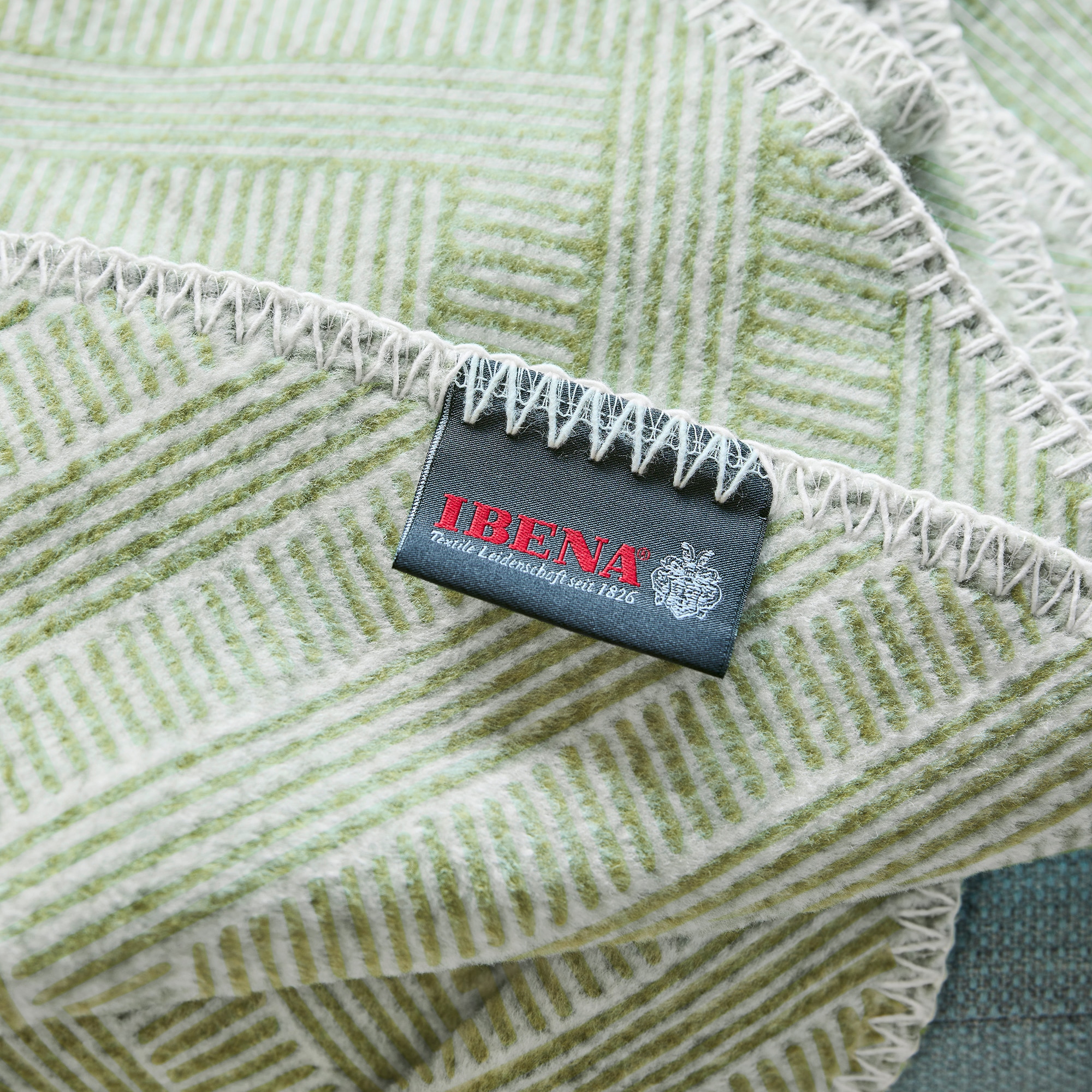 IBENA Wohndecke »Wohndecke Nazca« Im Zick-Zack Design