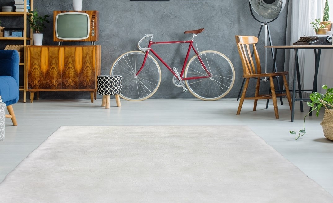 calo-deluxe Hochflor-Teppich »Vogesen 212«, rechteckig, 45 mm Höhe, Kunstfell, Wohnzimmer
