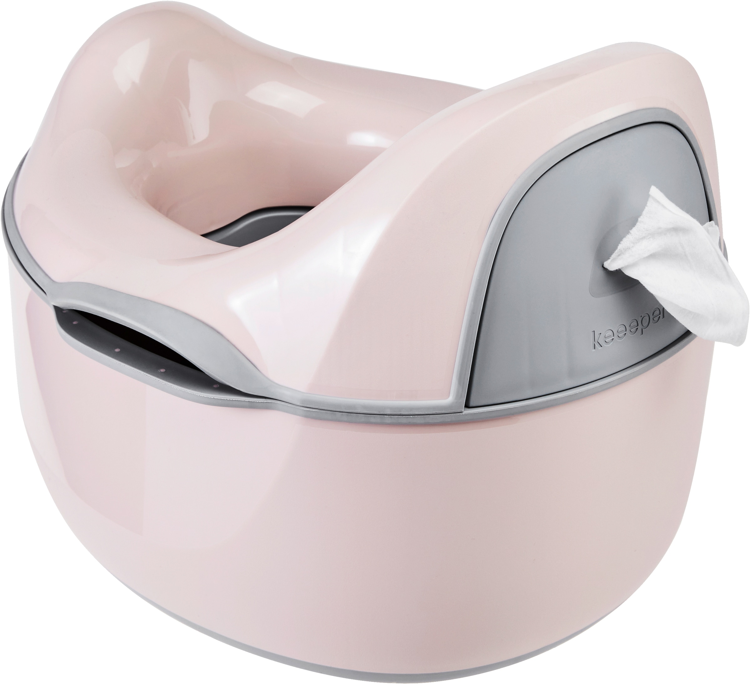 keeeper Toilettentrainer »kasimir babytopf deluxe 4in1, nordic pink«, Made in Europe, FSC® - schützt Wald - weltweit