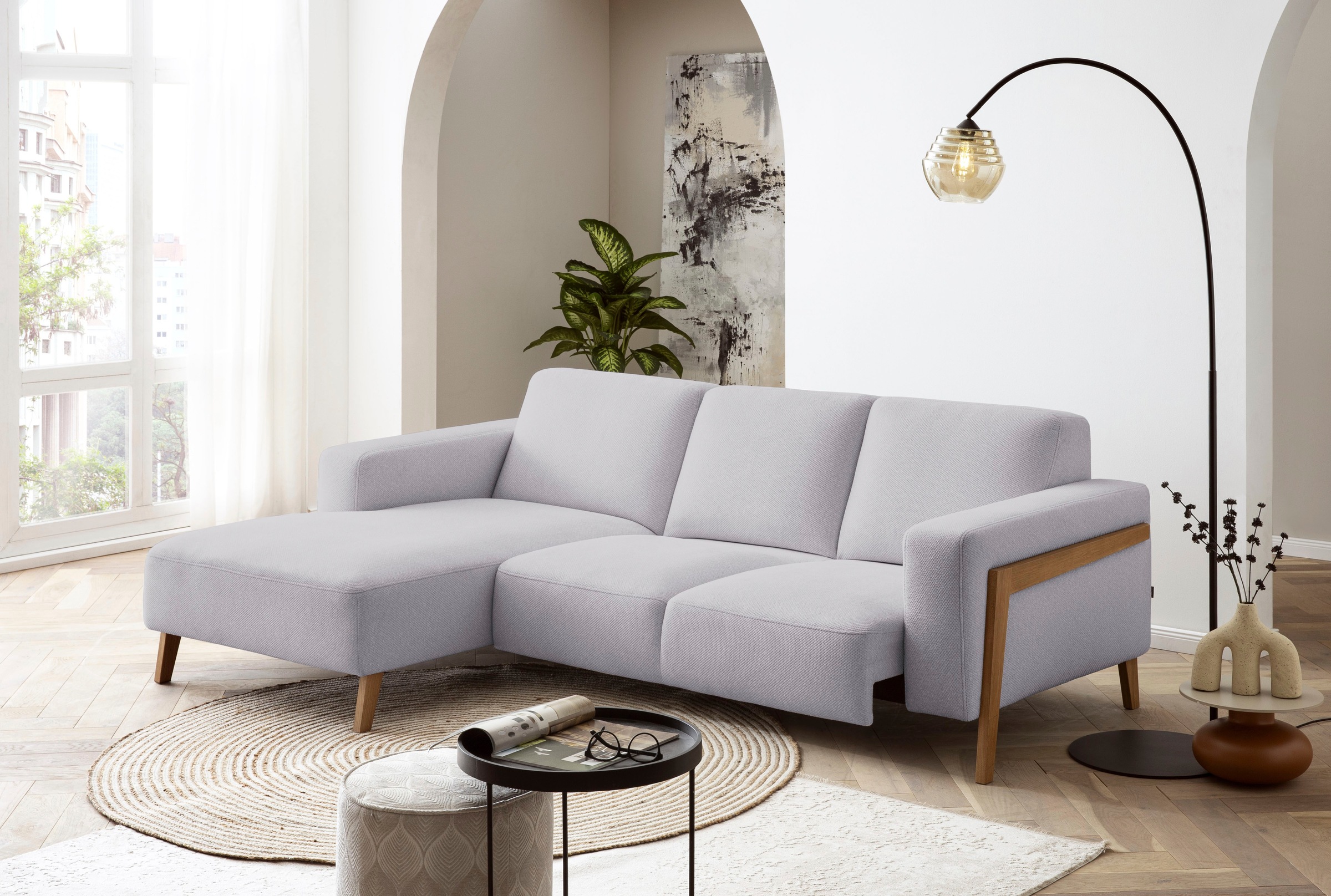 exxpo - sofa fashion Ecksofa »Starr Scandic Design, tolle Verarbeitung, beq günstig online kaufen