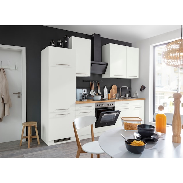 wiho Küchen Küchenzeile »Unna«, mit E-Geräten, Breite 280 cm auf Raten  kaufen