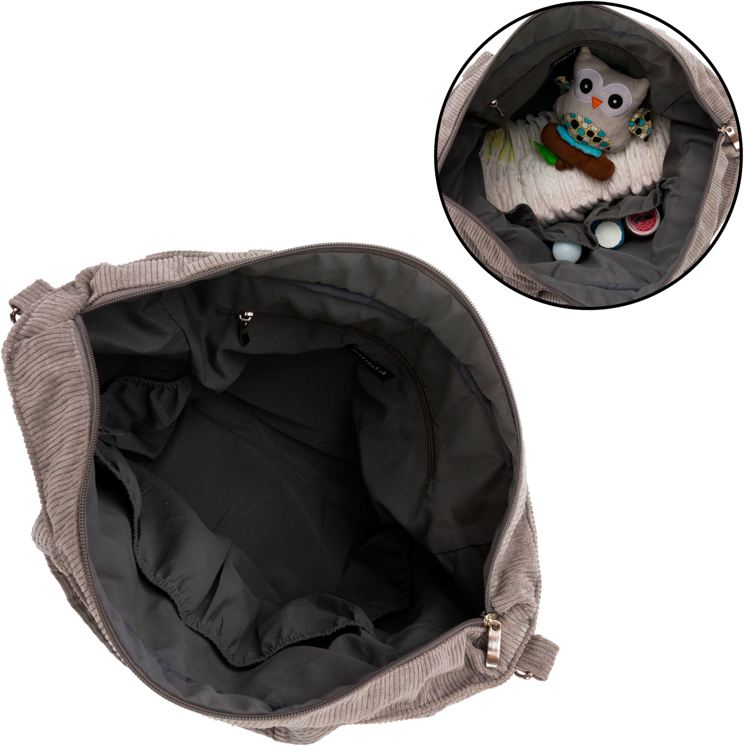 Fillikid Wickeltasche »Cord«, inklusive Thermotasche