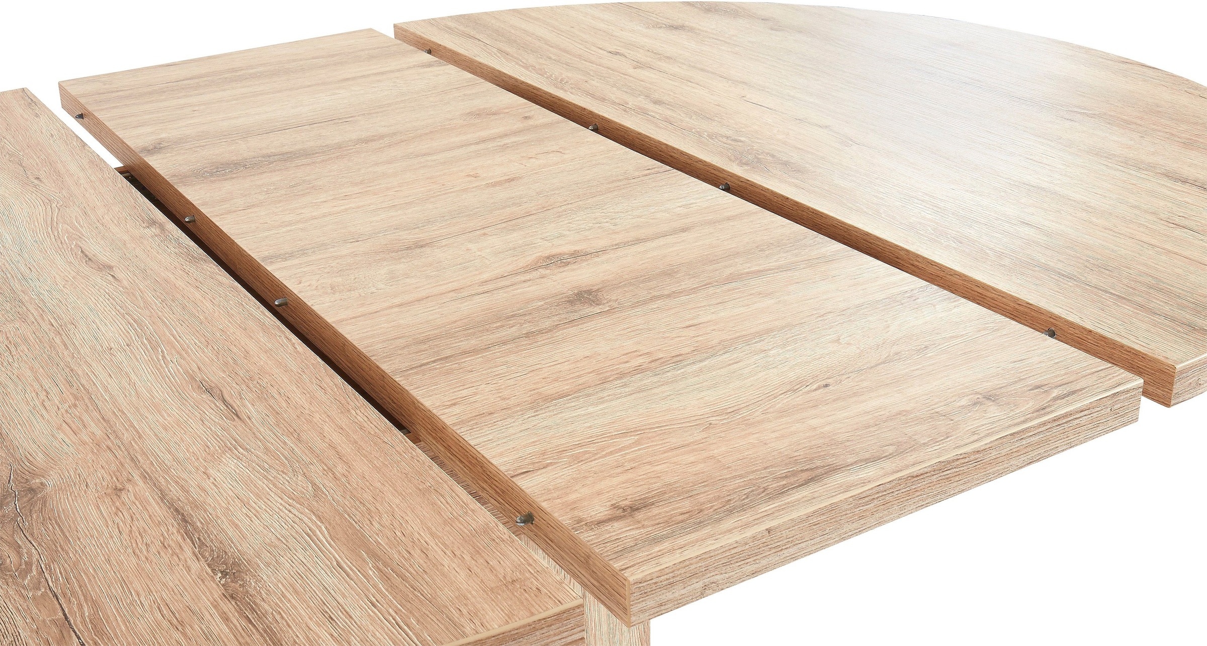 3. Bild von Mäusbacher Esstisch »Tisch rund«, Mäusbacher Esstisch rund mit Auszug und Bodenplatte.