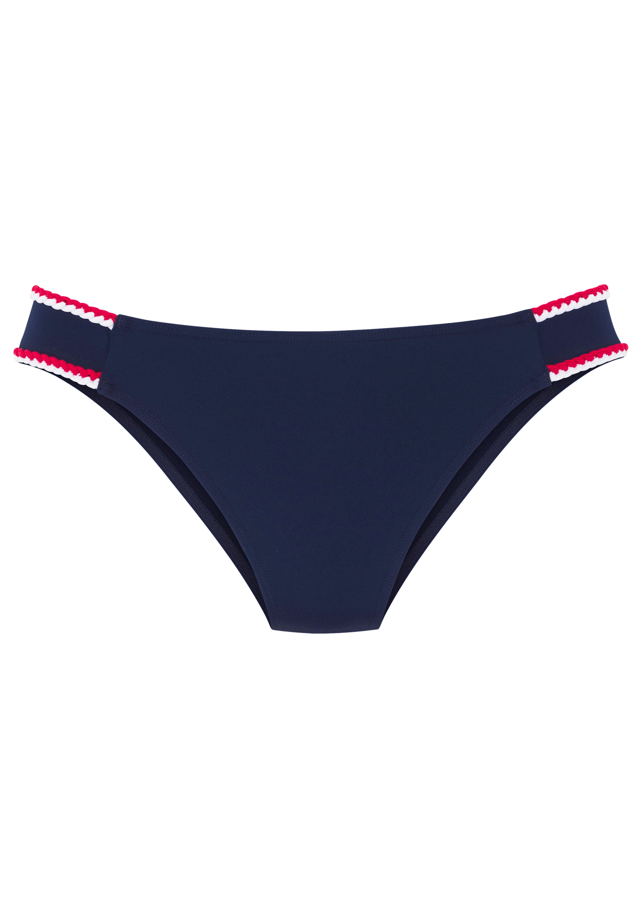 s.Oliver Bikini-Hose »Junis«, mit geflochtenen Details