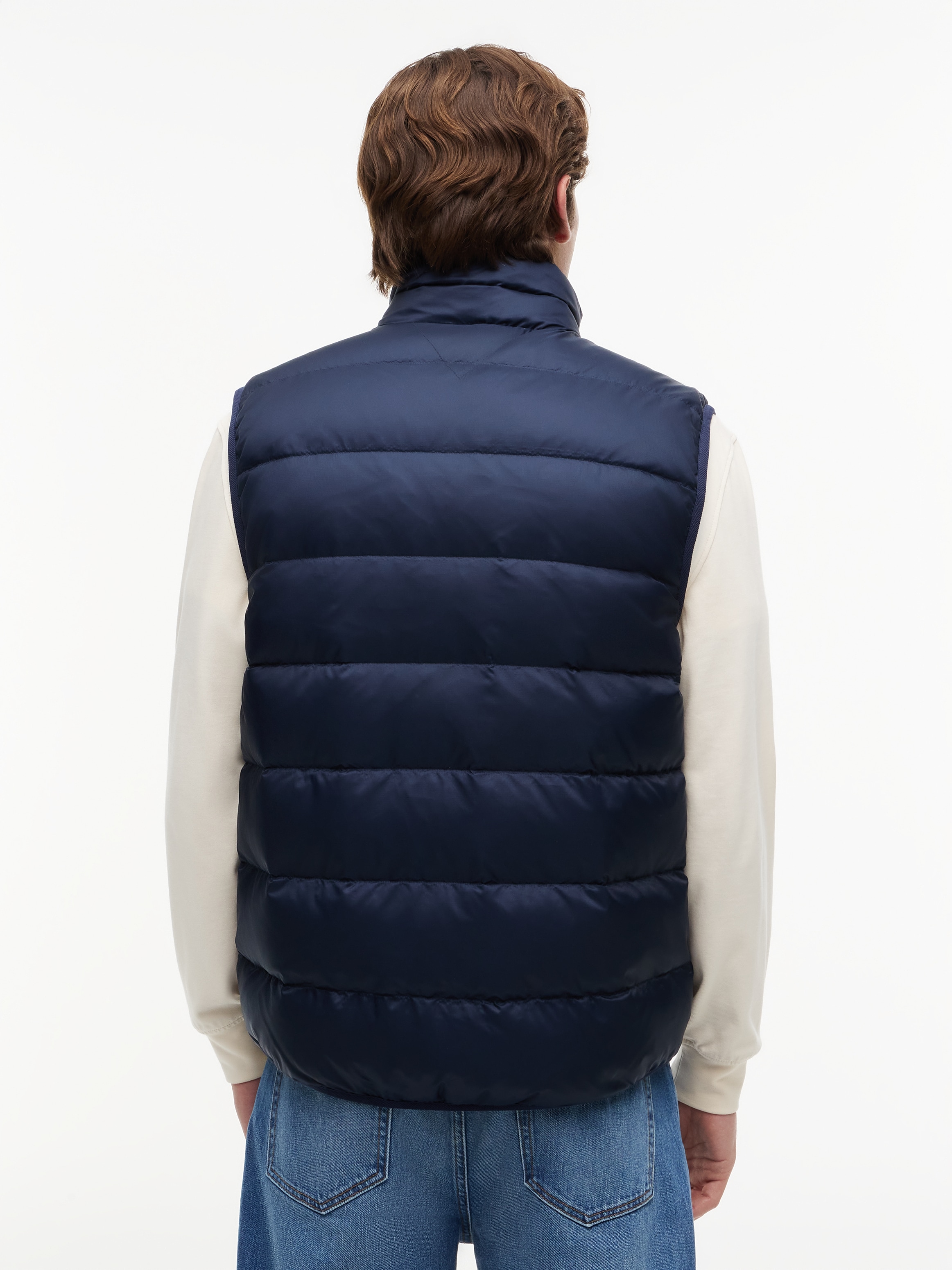 Tommy Jeans Steppweste »LIGHT DOWN PACKABLE VEST« Regular fit mit Stehkragen