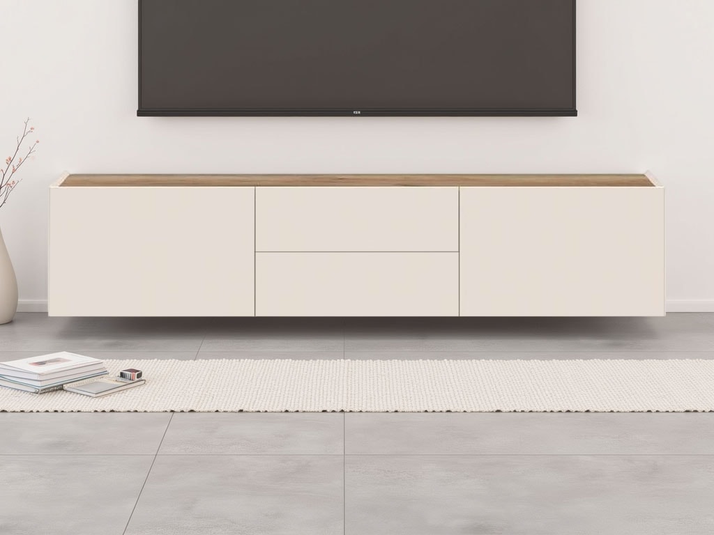 Places of Style TV-Board »Sky45«, Lackiert mit wasserbasiertem UV-Lack