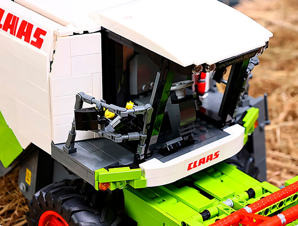 Jamara RC-Auto »CaDA, Claas Dominator 370 1:18 2,4GHz Bricks«, (4567 tlg.)