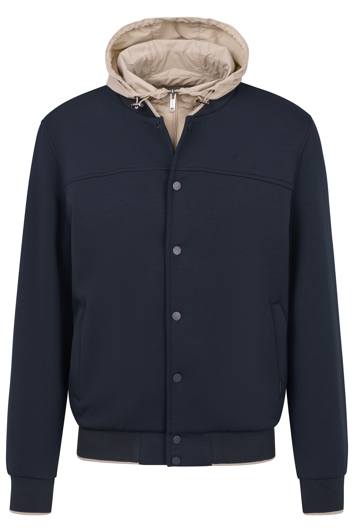 bugatti Sweatjacke, mit sportlichem Collegekragen
