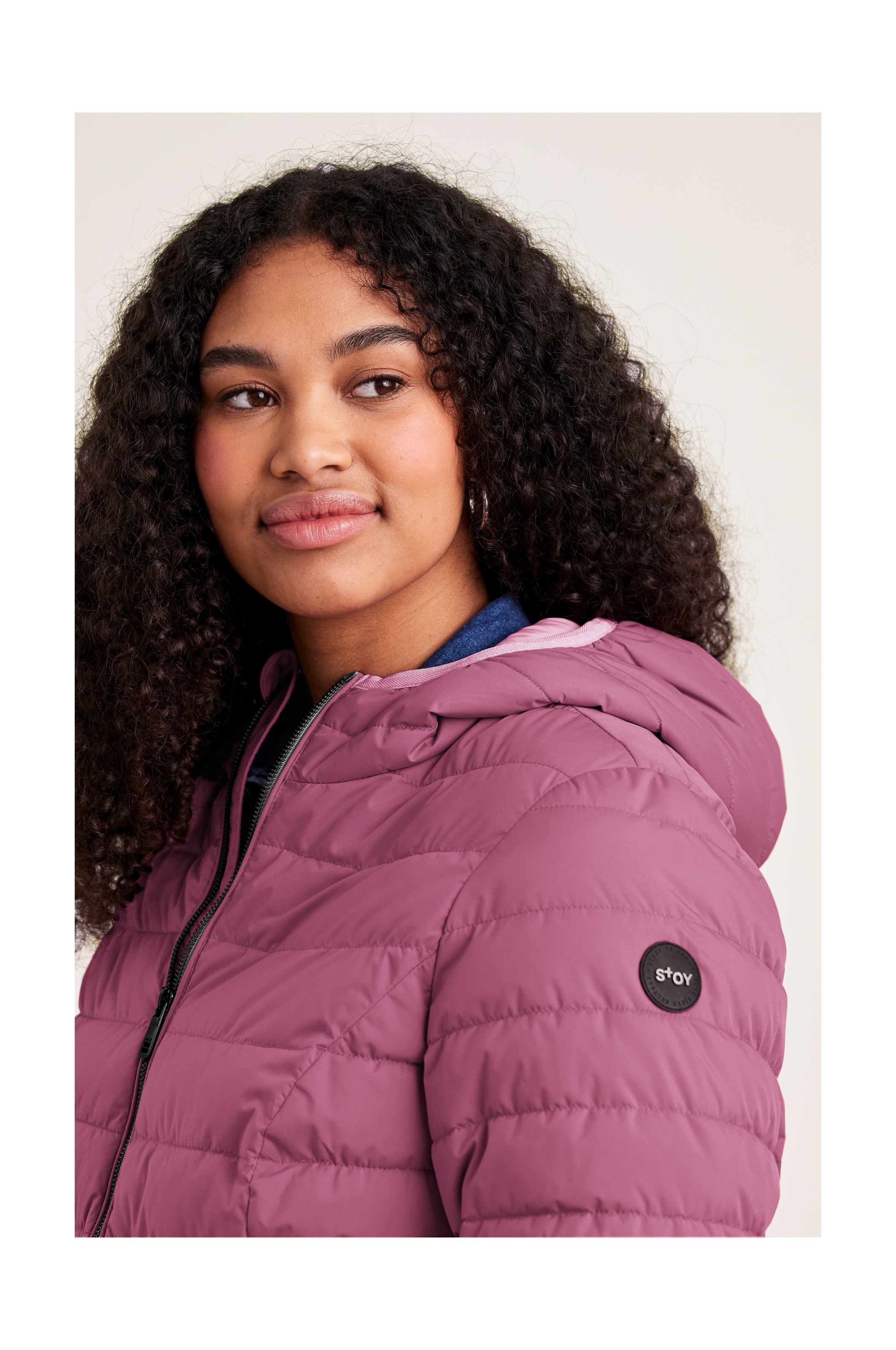 STOY Steppjacke »STS 3 WMN QLTD JCKT«, atmungsaktive, wasserabweisende Damen Steppjacke in großen Größen