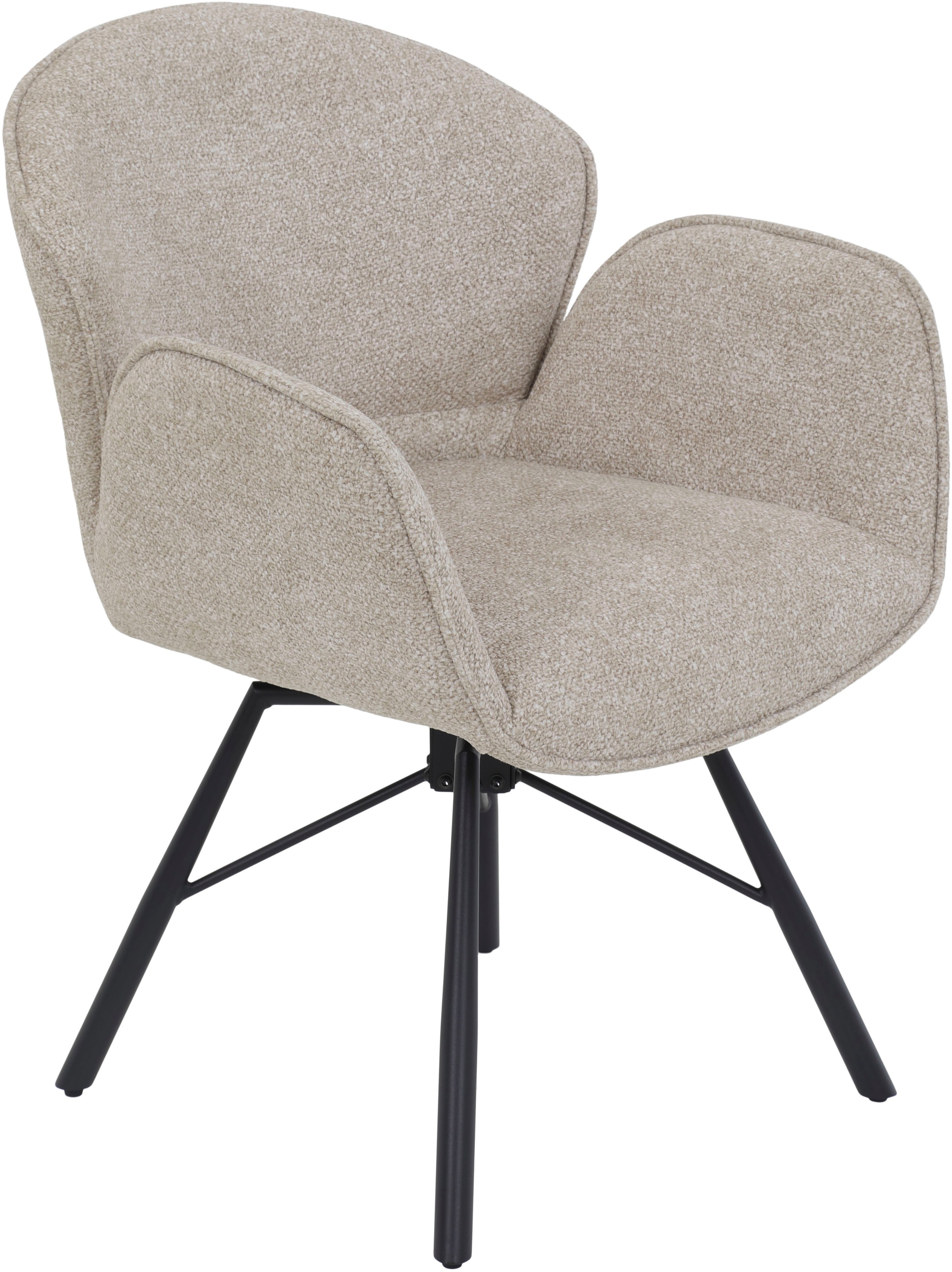 HELA 4-Fußstuhl »BRISTOL, Armlehnen Stuhl, Sessel, Esszimmerstuhl« (Set) 2 günstig online kaufen