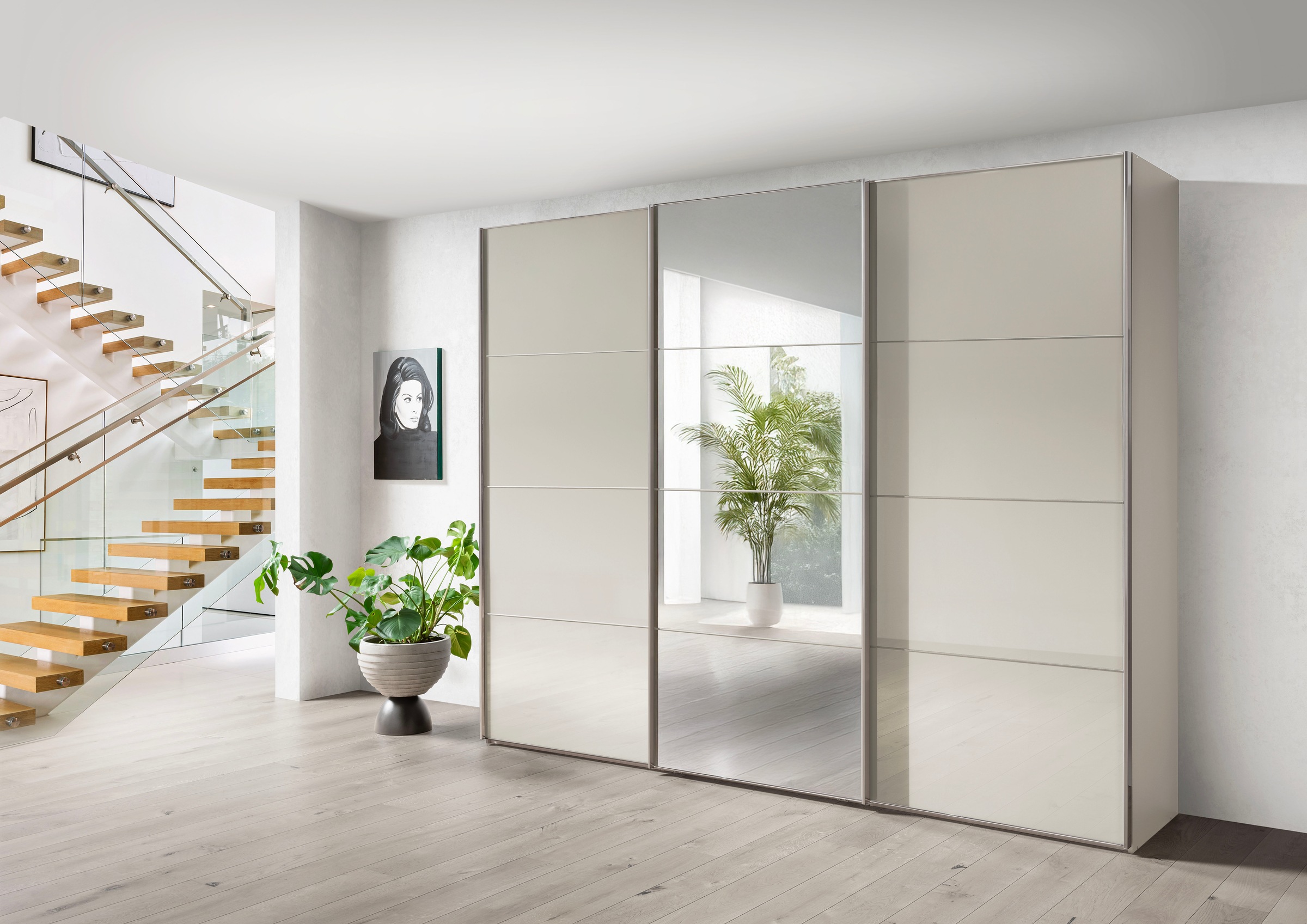 WIEMANN Schwebetürenschrank »Phoenix, Made in Germany, modernes Design, Hig günstig online kaufen