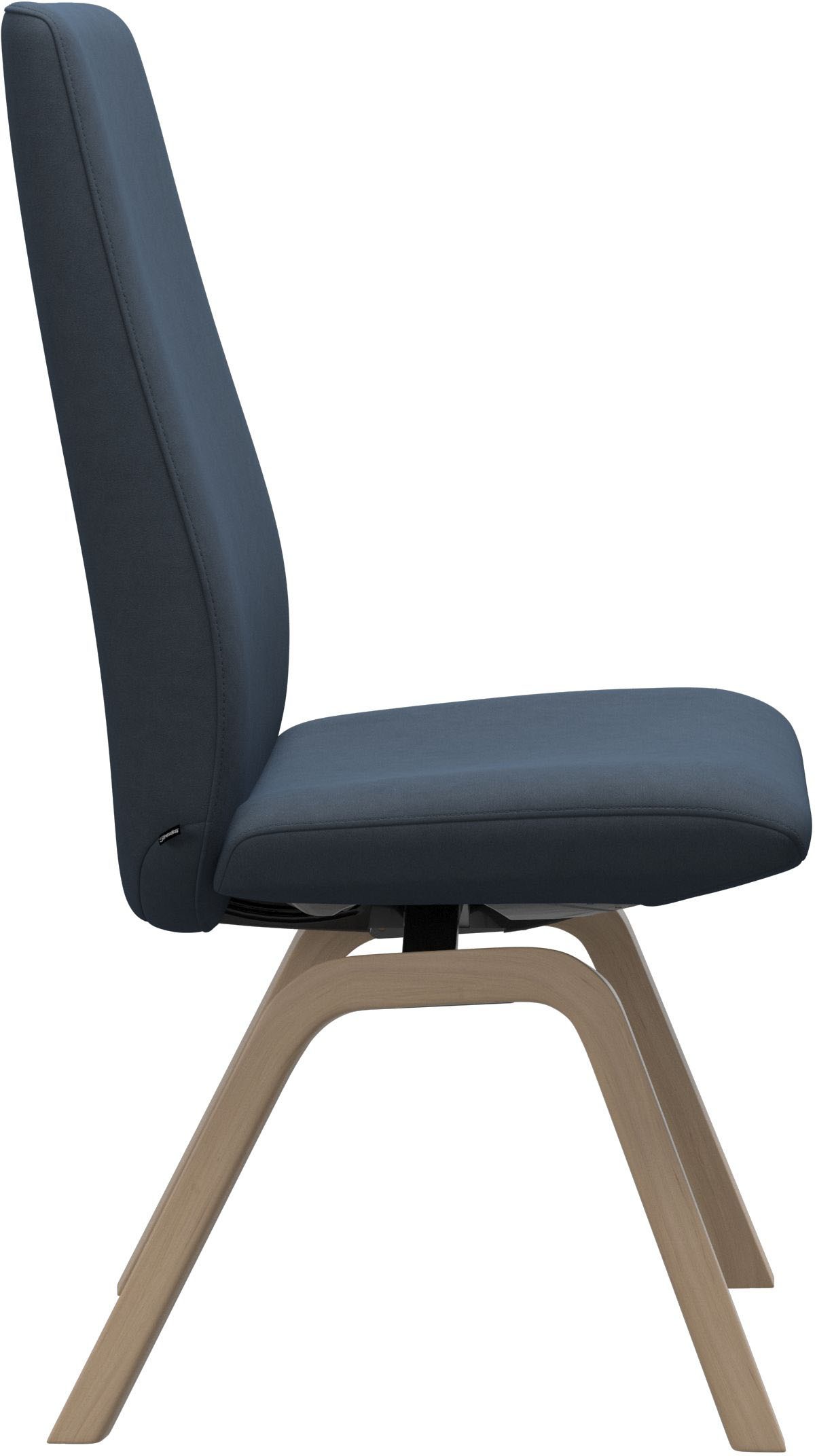 Stressless® Polsterstuhl »Laurel«, Microfaser DINAMICA, High Back, Größe L, mit schräggestellten Beinen in Eiche natur