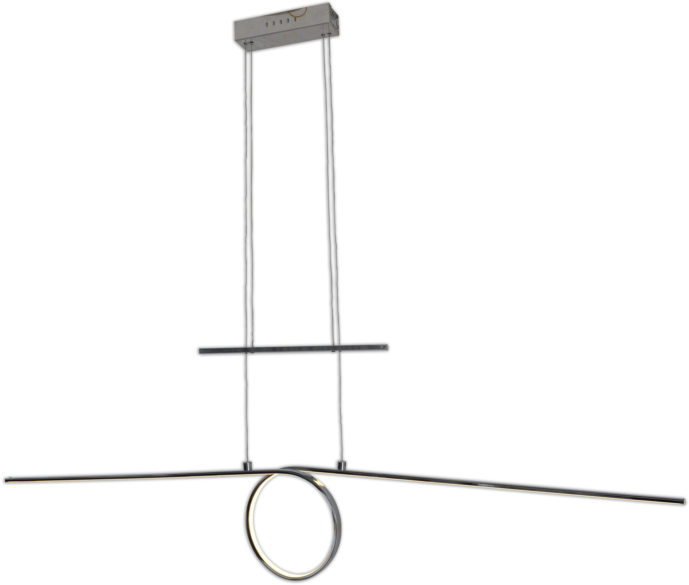 näve LED Pendelleuchte »Gegenzug-Pendelleuchte "Loop Line"«, modernes Design; helles Licht