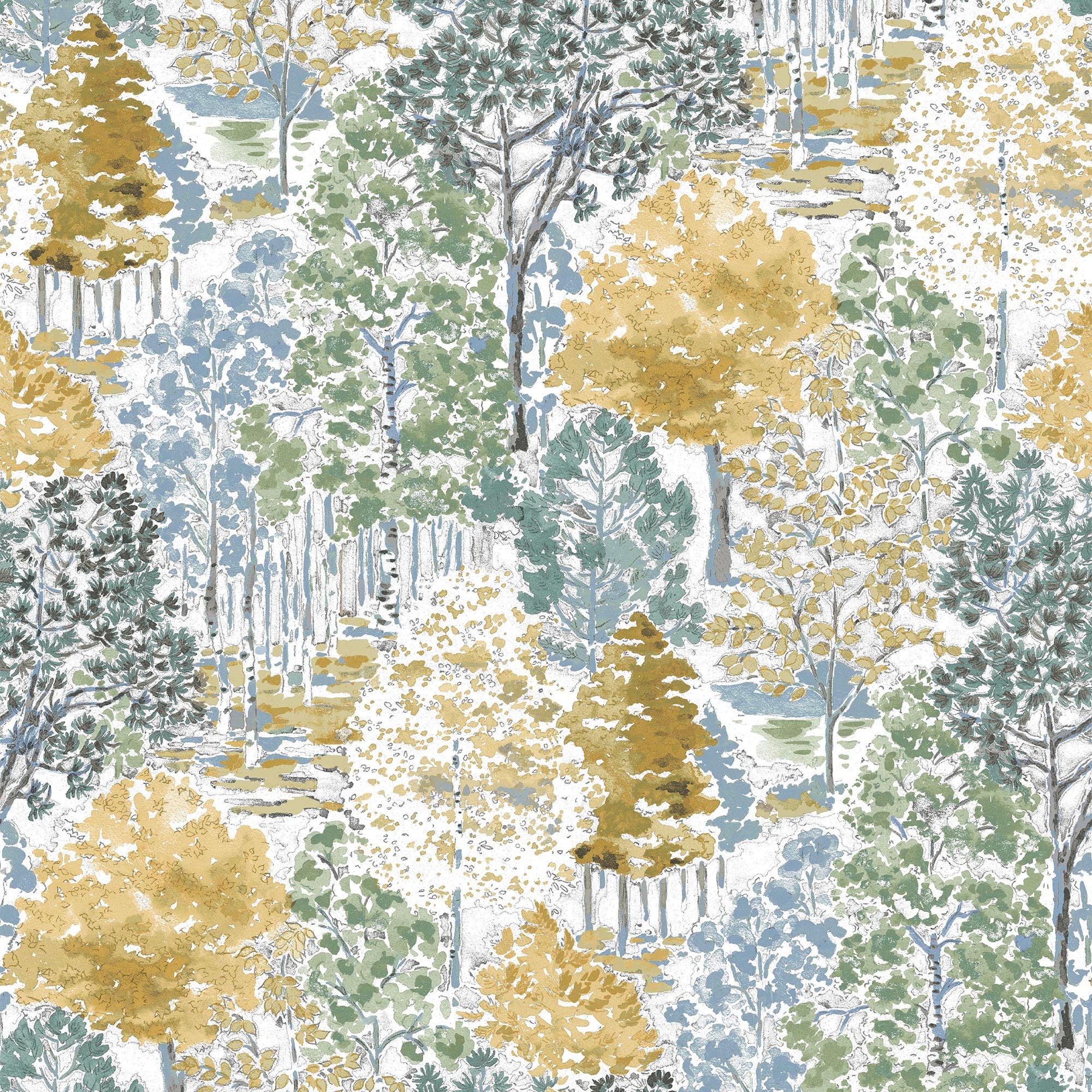 LAURA ASHLEY Vliestapete »BERNWOOD« floral glatt Design Tapeten