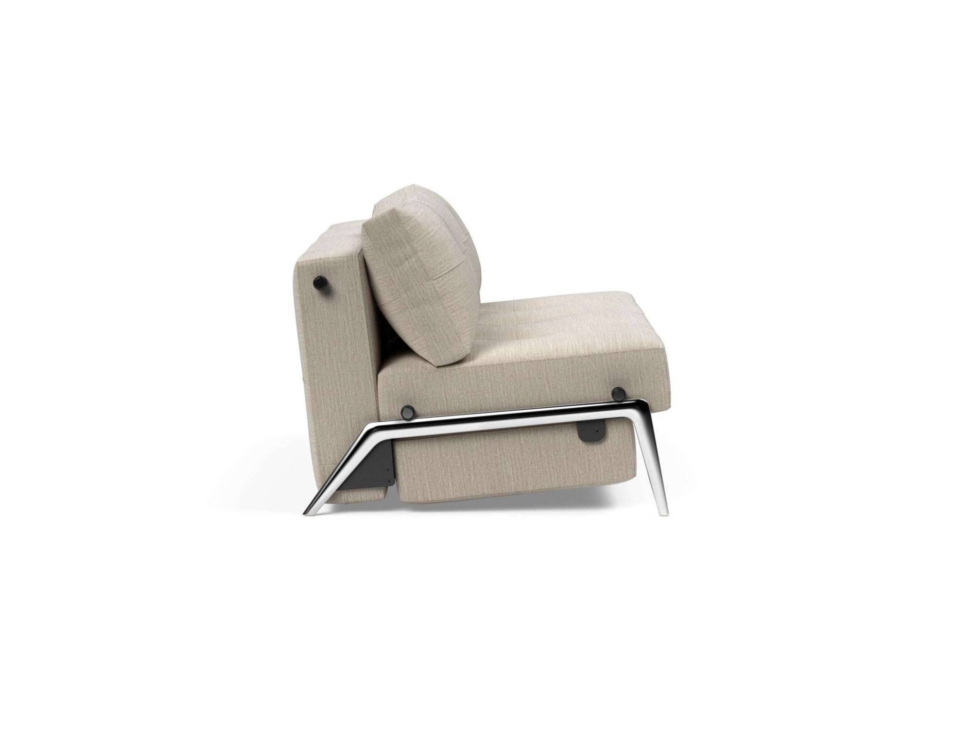 INNOVATION LIVING ™ Schlafsofa »Cubed Klappsofa, hochwertige Schlaffunktion, Design und extra Komfort«, Frontauszug, sehr platzsparend, abgewinkelt Sitzen, waagerecht liegen
