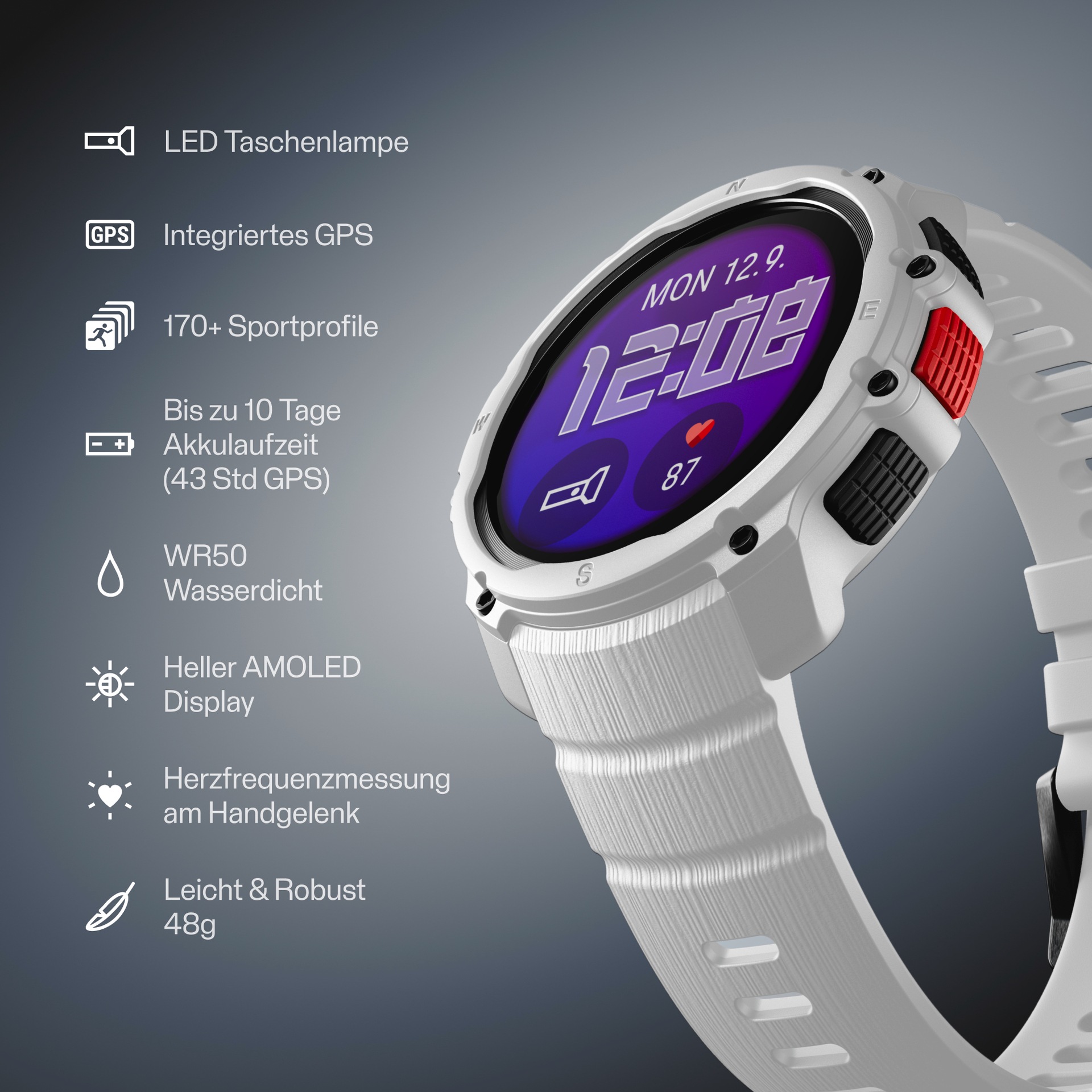 Polar Smartwatch »Street X«(/ 1,28 ″)