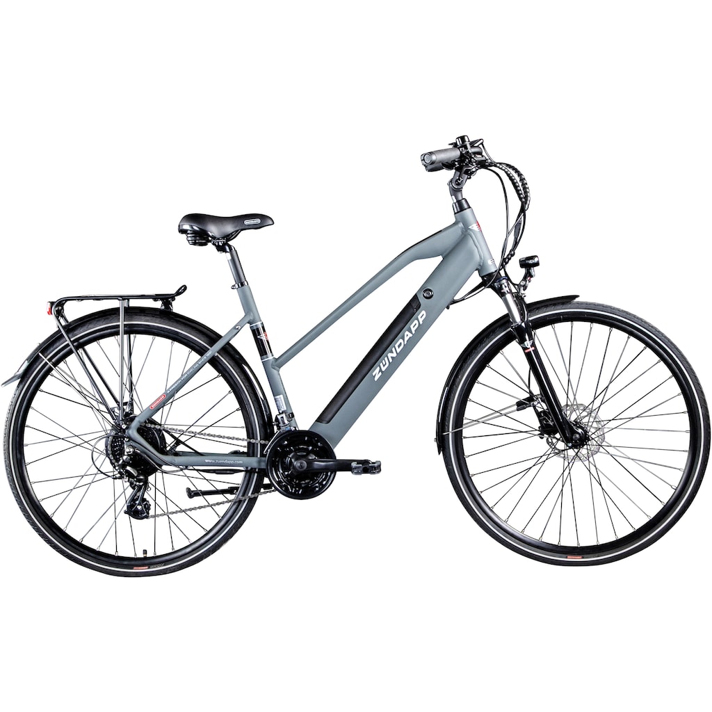 Zündapp E-Bike »Z810«, 24 Gang, Shimano, Altus RD-M310, Heckmotor 250 W