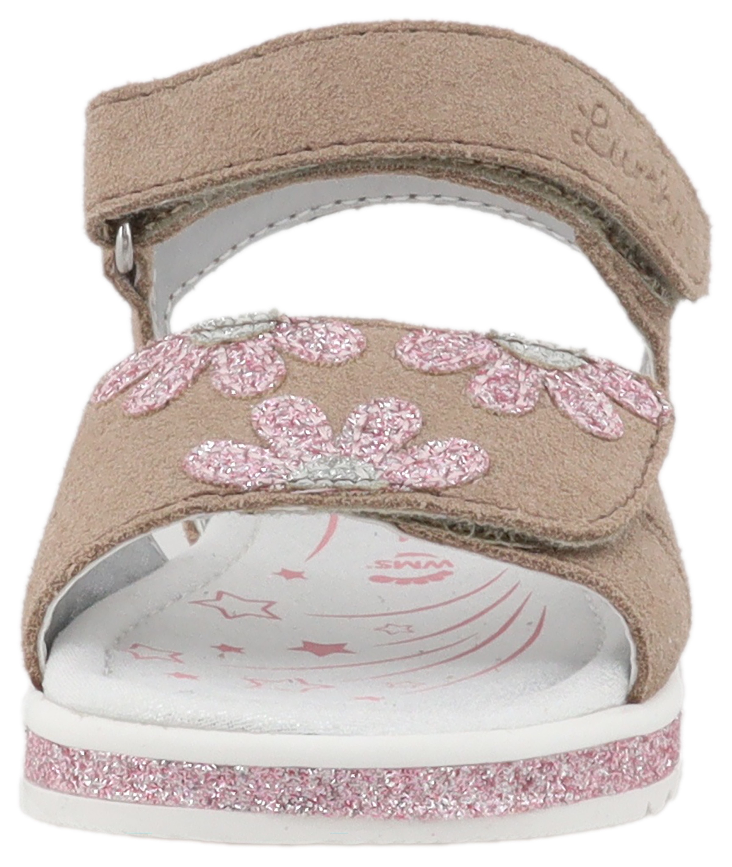 Lurchi Sandale »Candy«, Klettschuh mit Blüte, Größenschablone zum Download